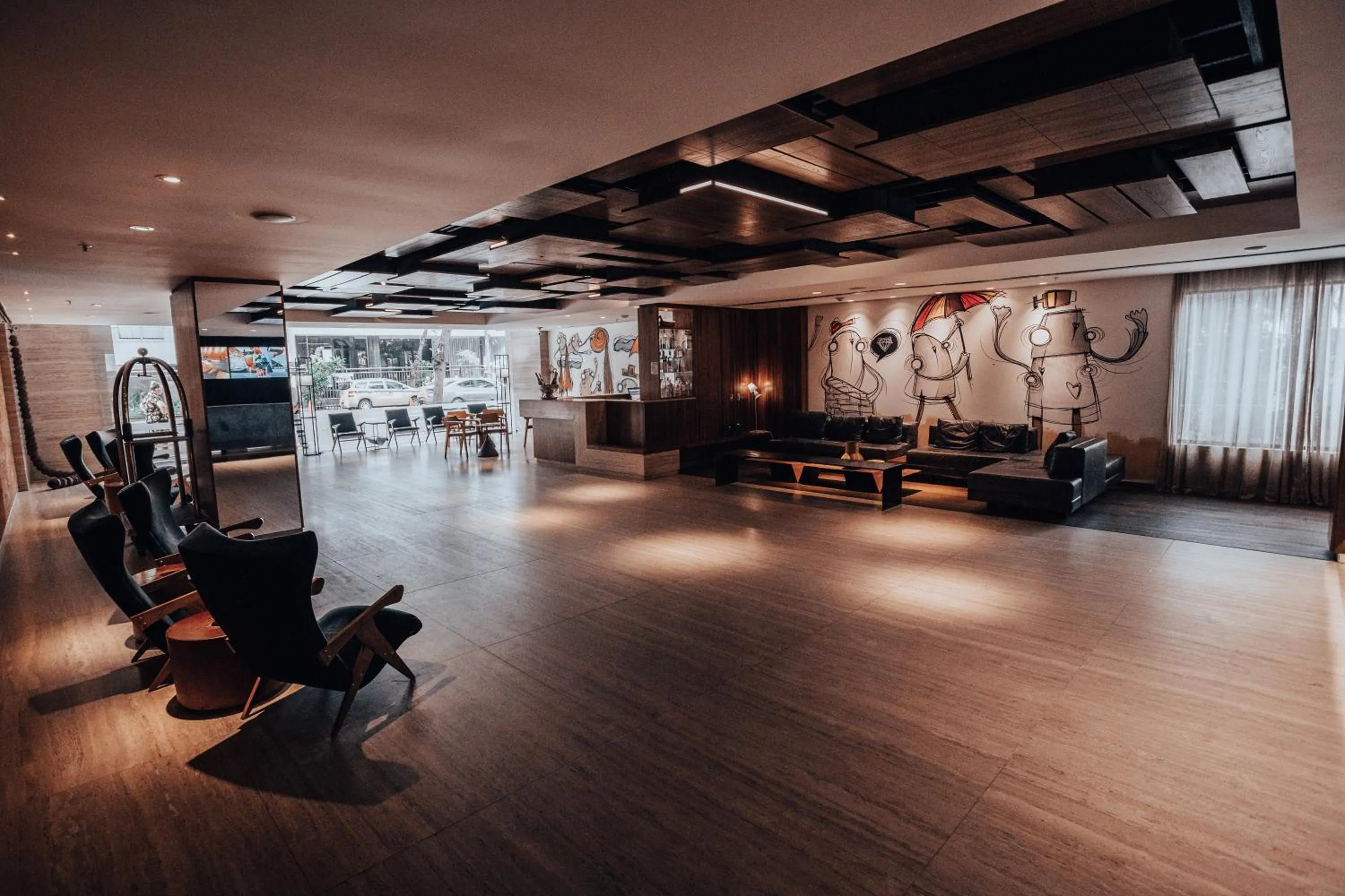 Lobby or reception in Anna Suites Ipanema by Arena Hotéis