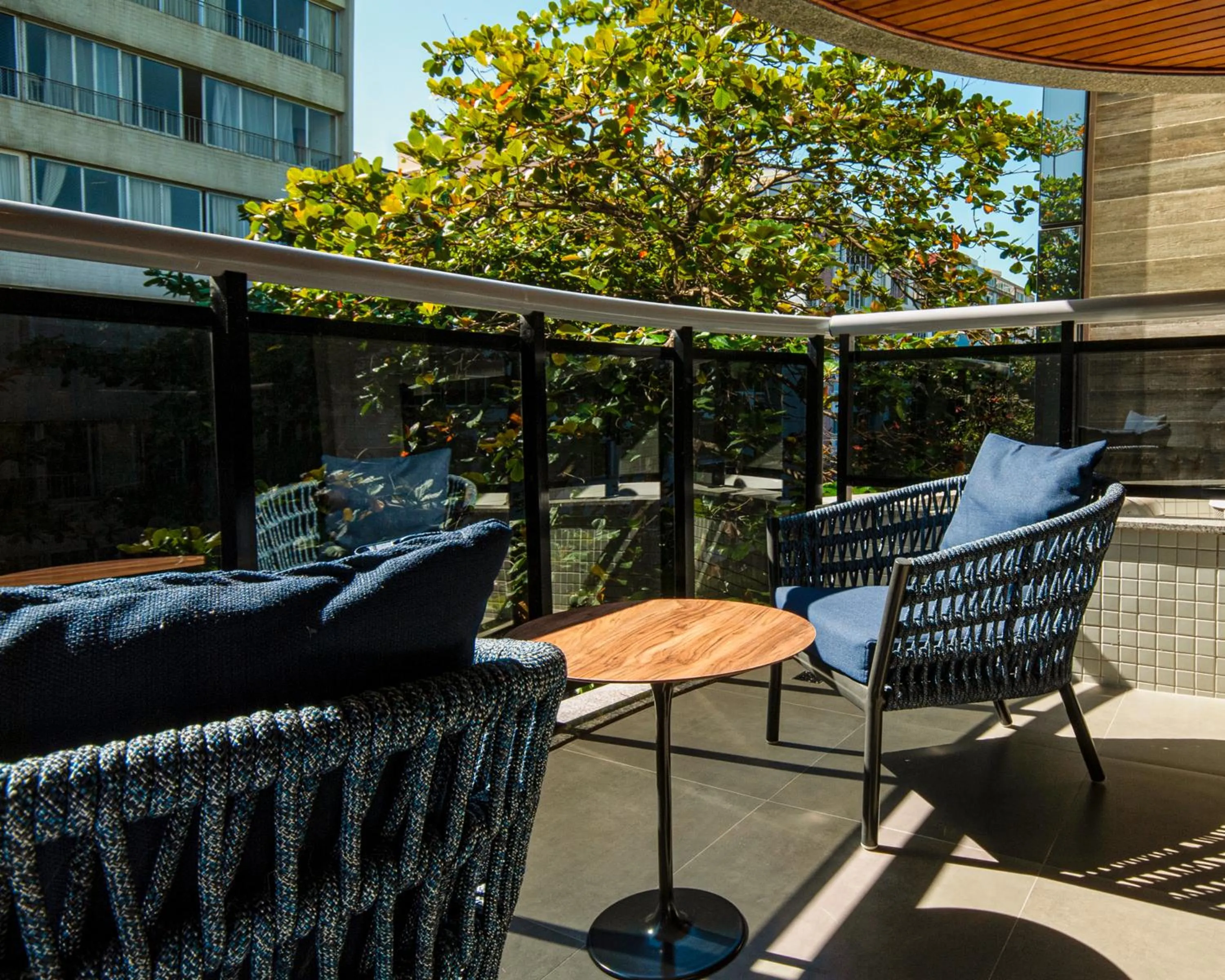 Balcony/Terrace in Anna Suites Ipanema by Arena Hotéis