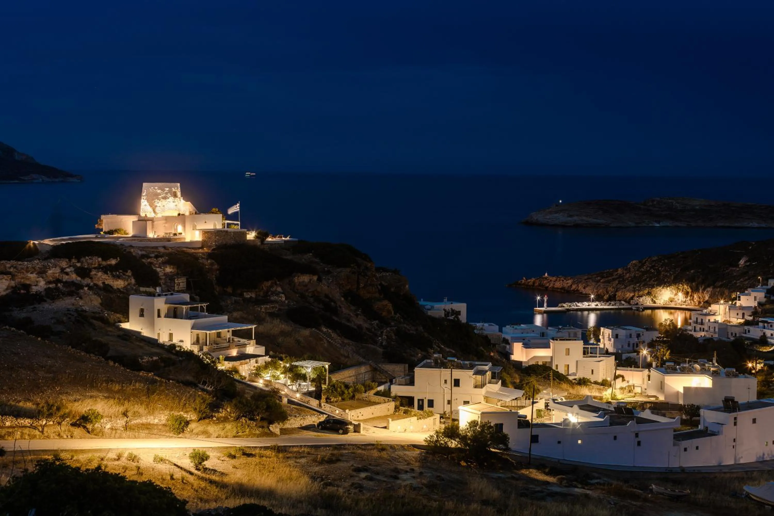 Night in The Windmill Kimolos