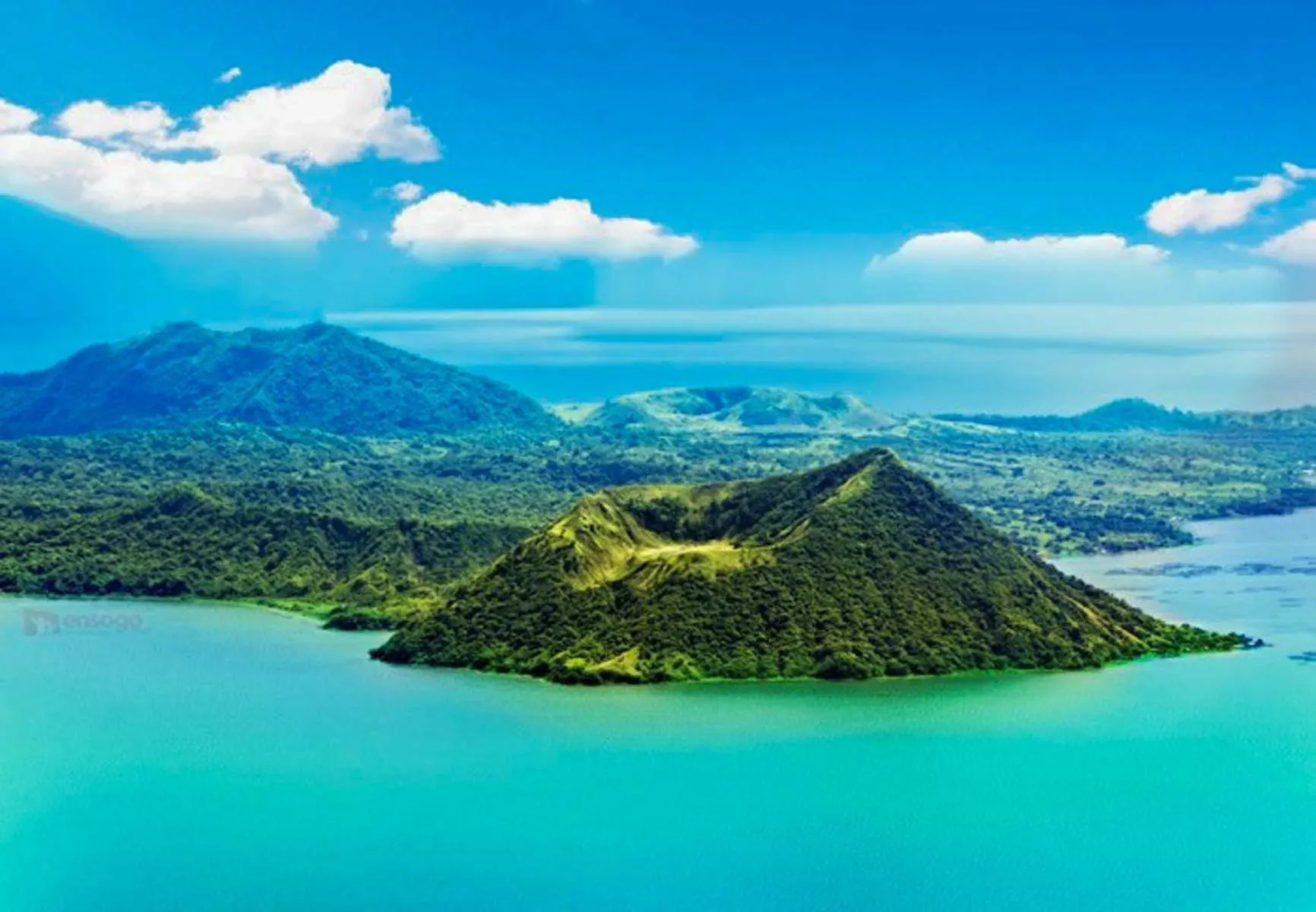 Mountain view in DN Suite Tagaytay