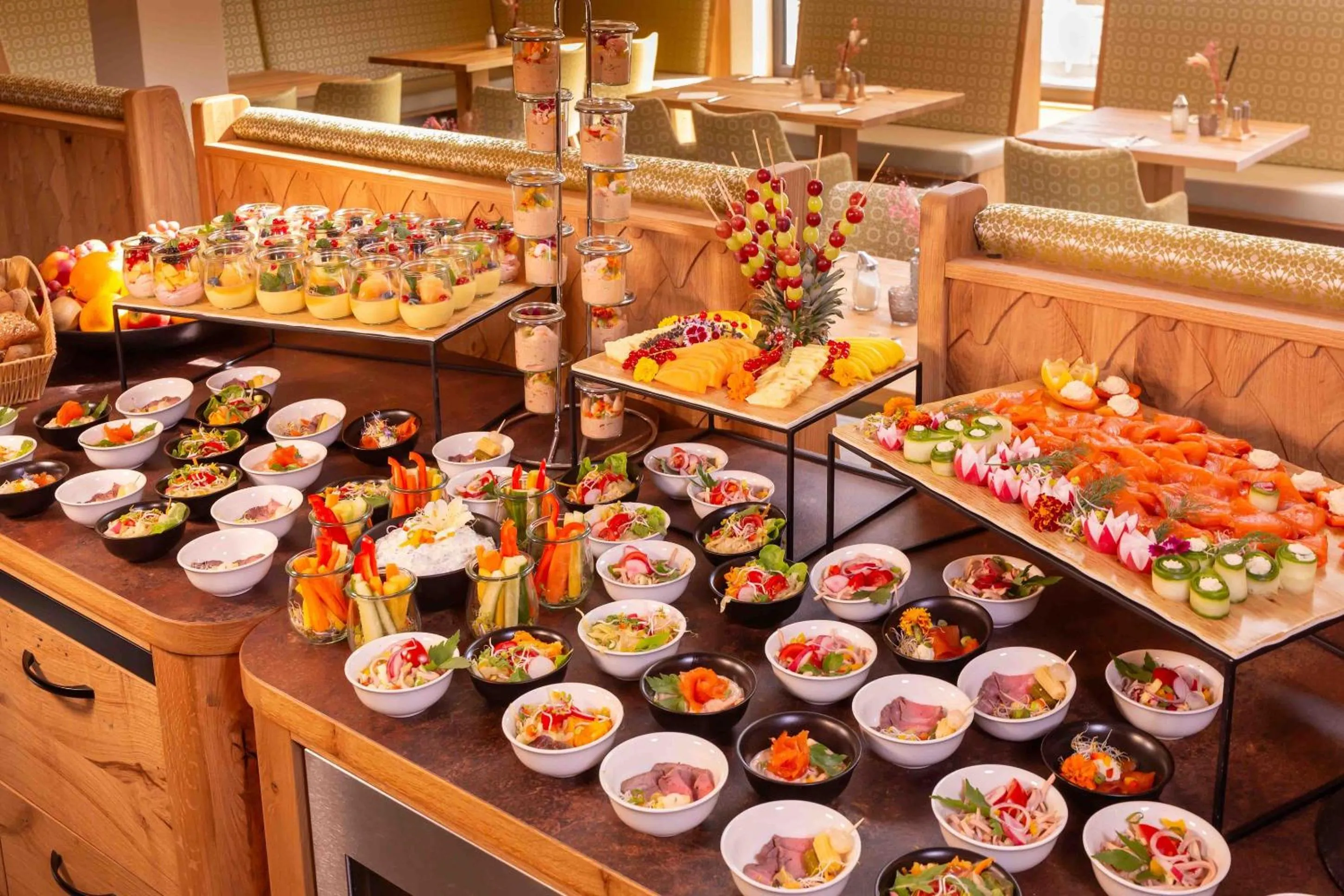 Restaurant/places to eat in Wellnesshotel Sonnenhof & Sonnhalde