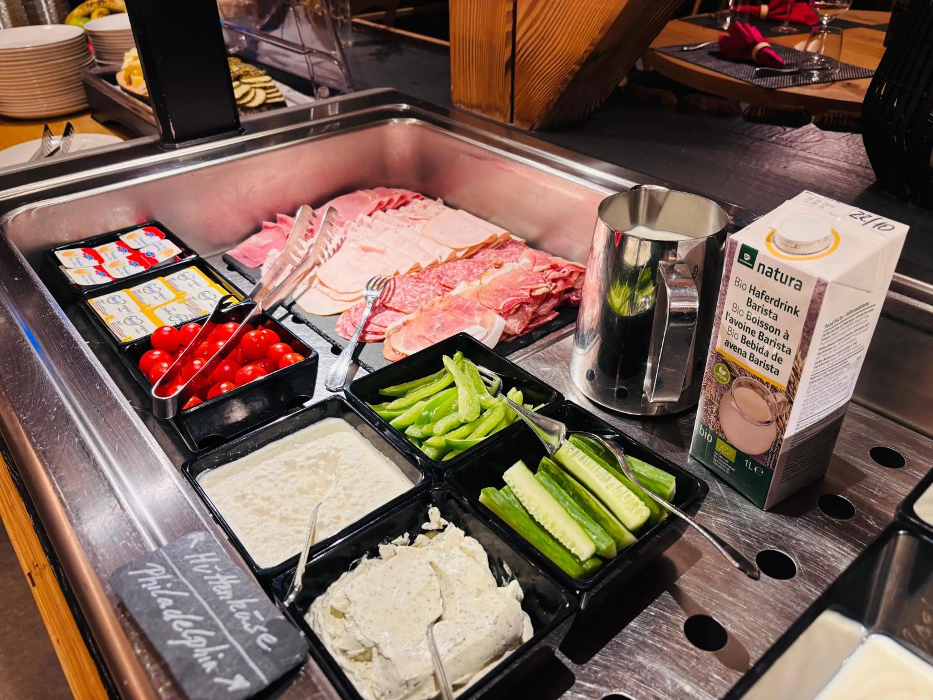 Breakfast in Typically Swiss Hotel Ermitage