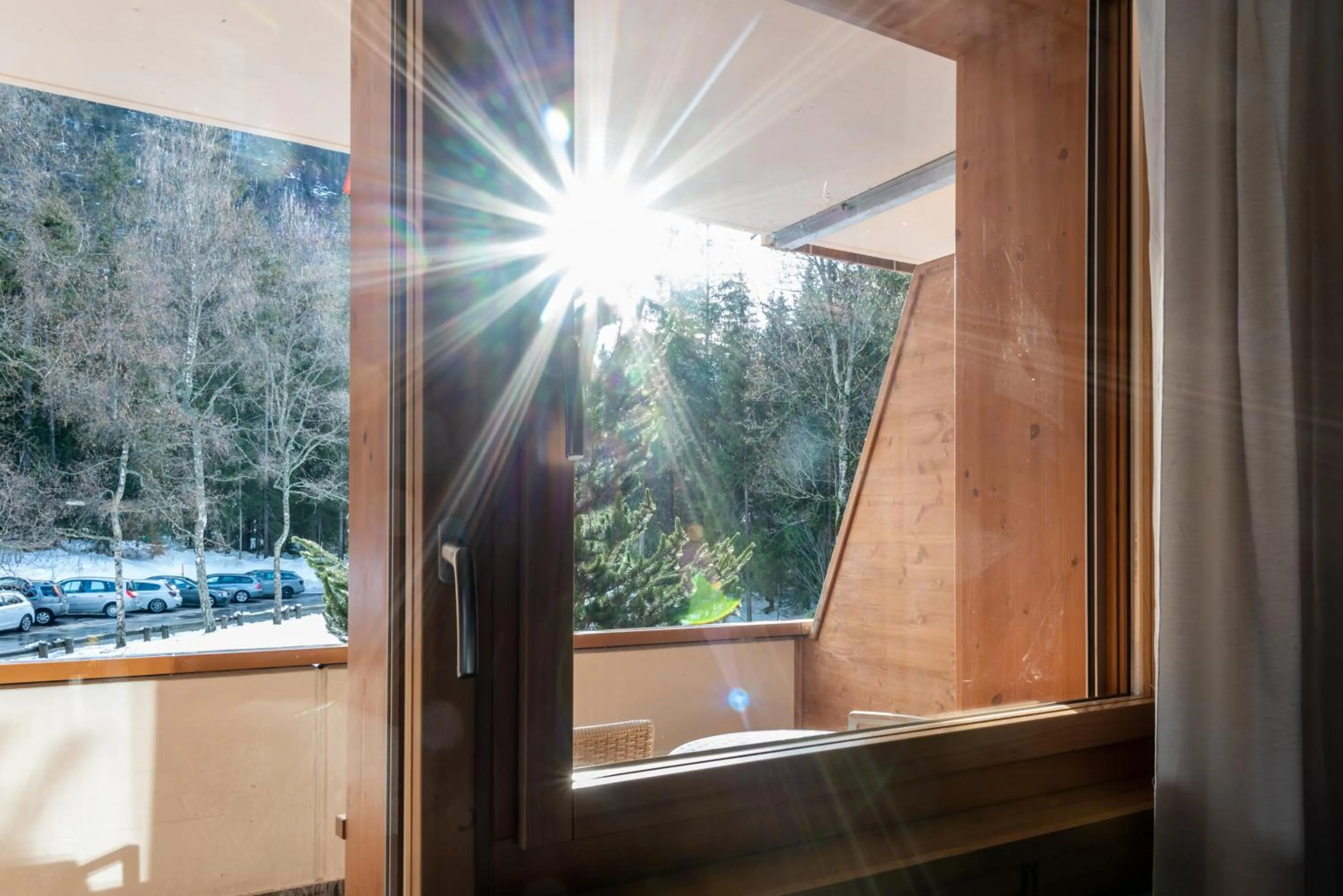 Natural landscape in Typically Swiss Hotel Ermitage