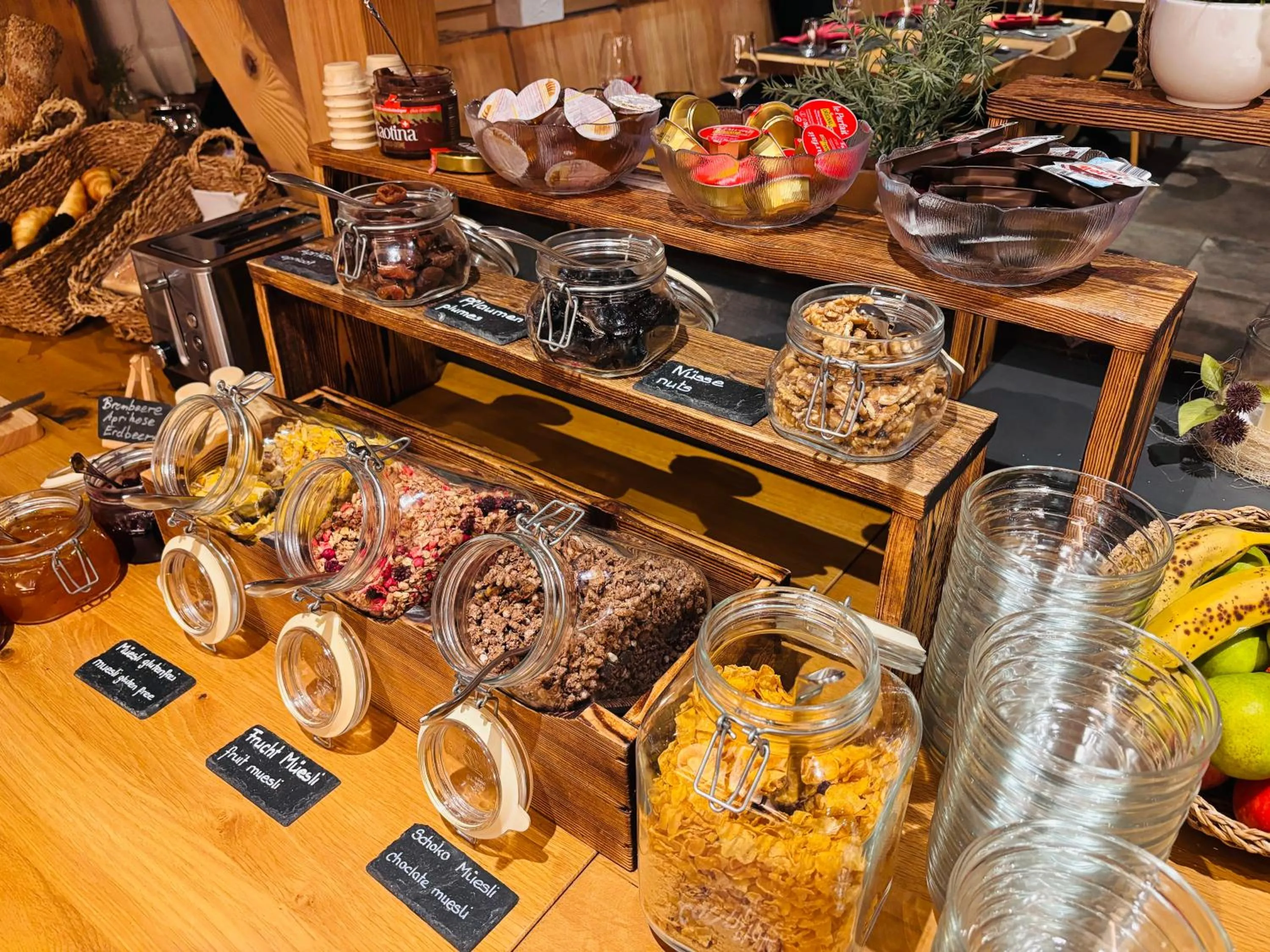 Breakfast in Typically Swiss Hotel Ermitage