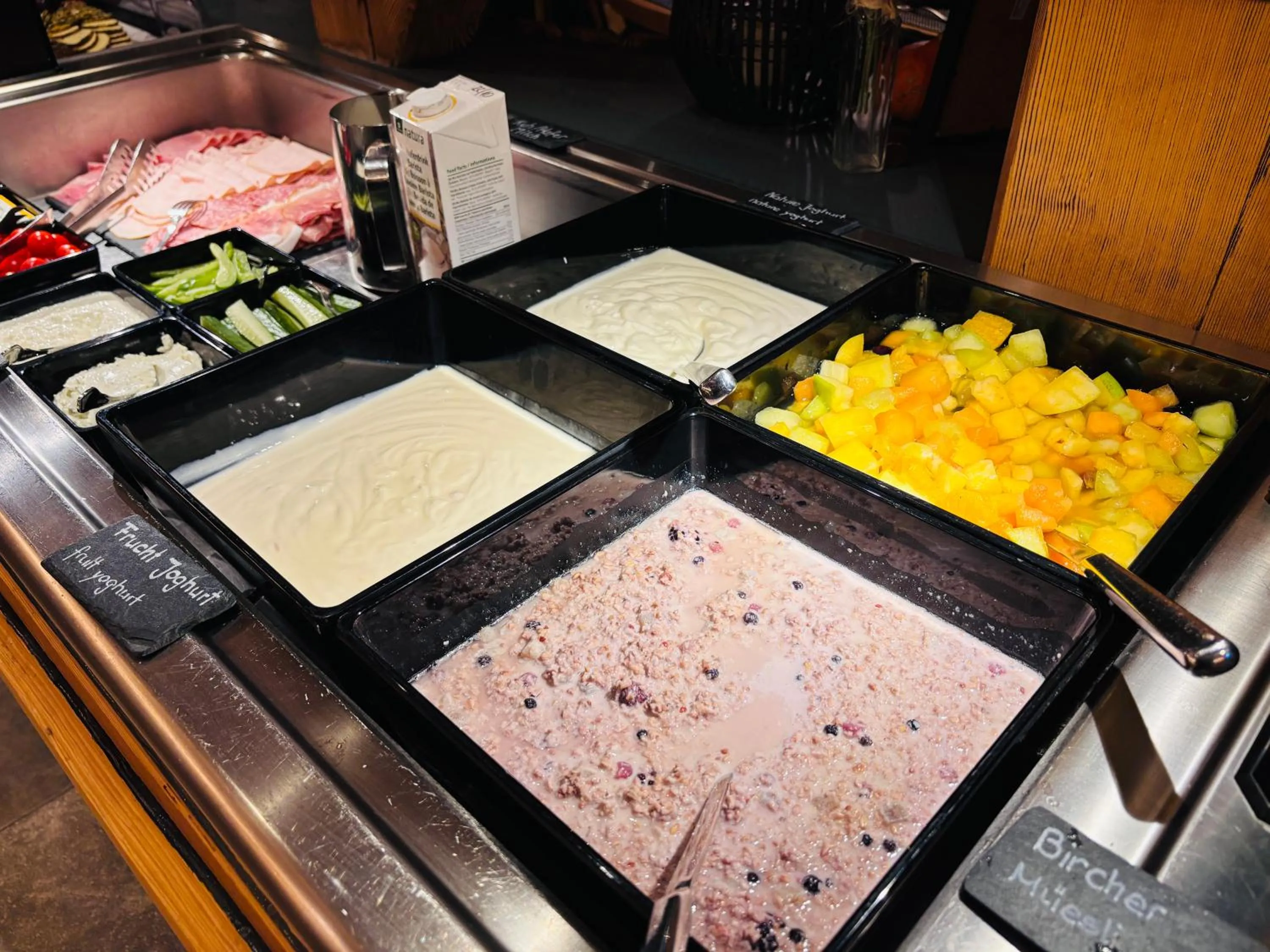 Breakfast in Typically Swiss Hotel Ermitage