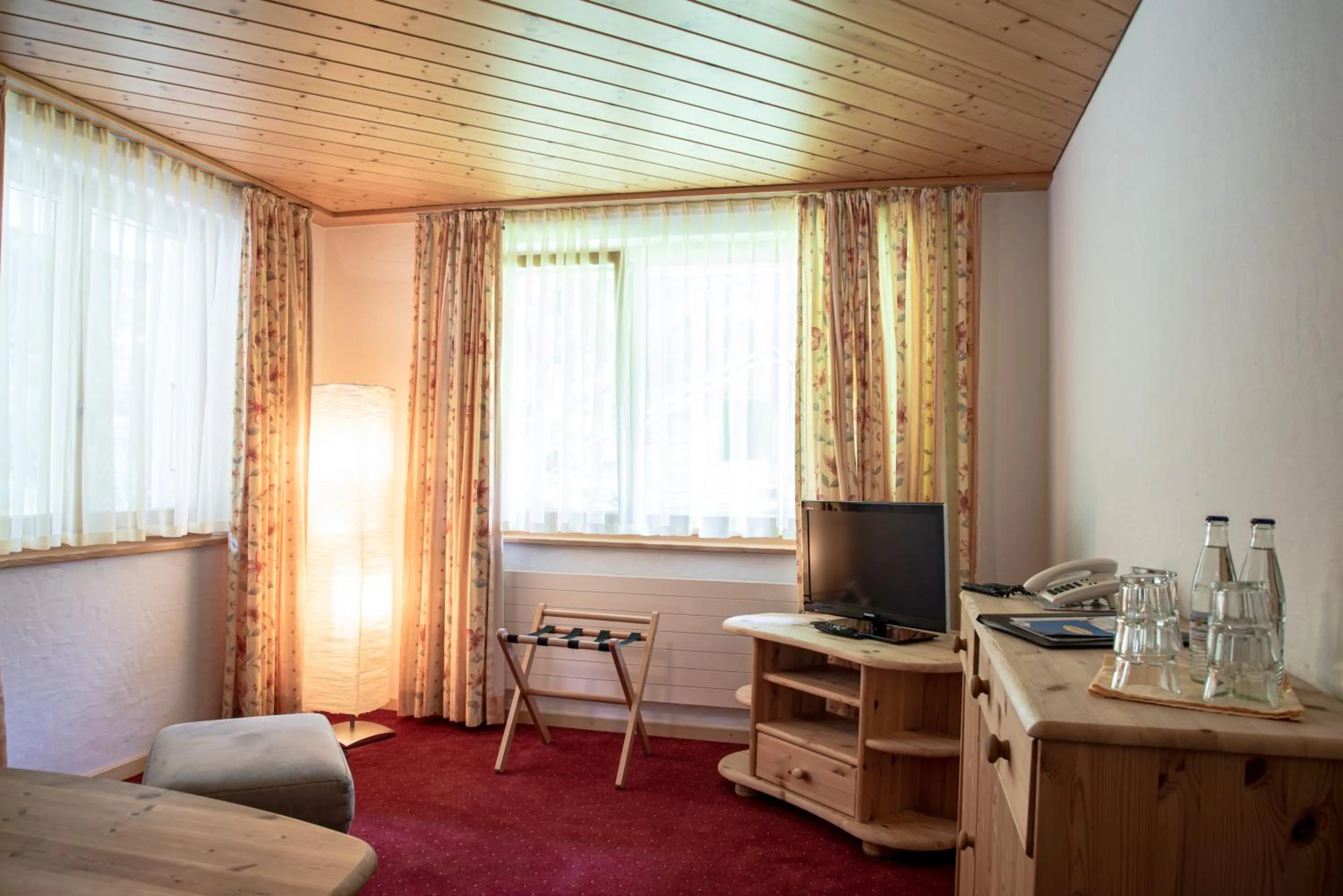 Living room in Typically Swiss Hotel Ermitage