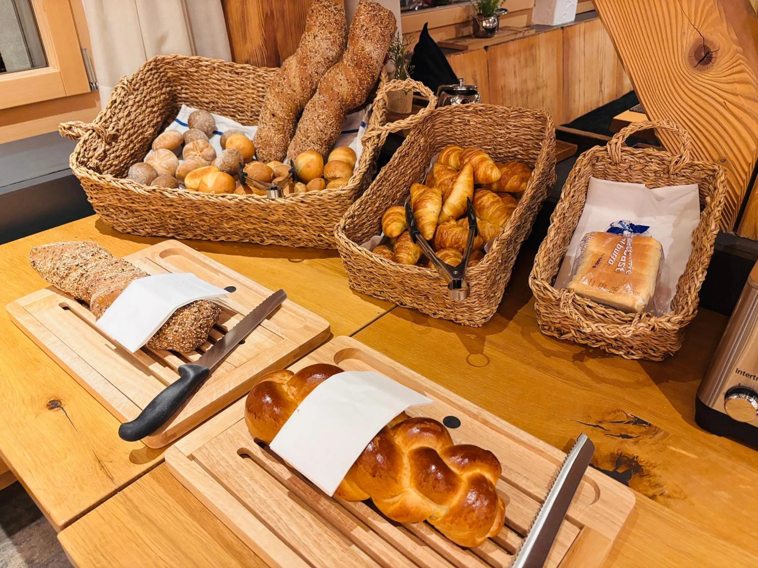 Breakfast in Typically Swiss Hotel Ermitage