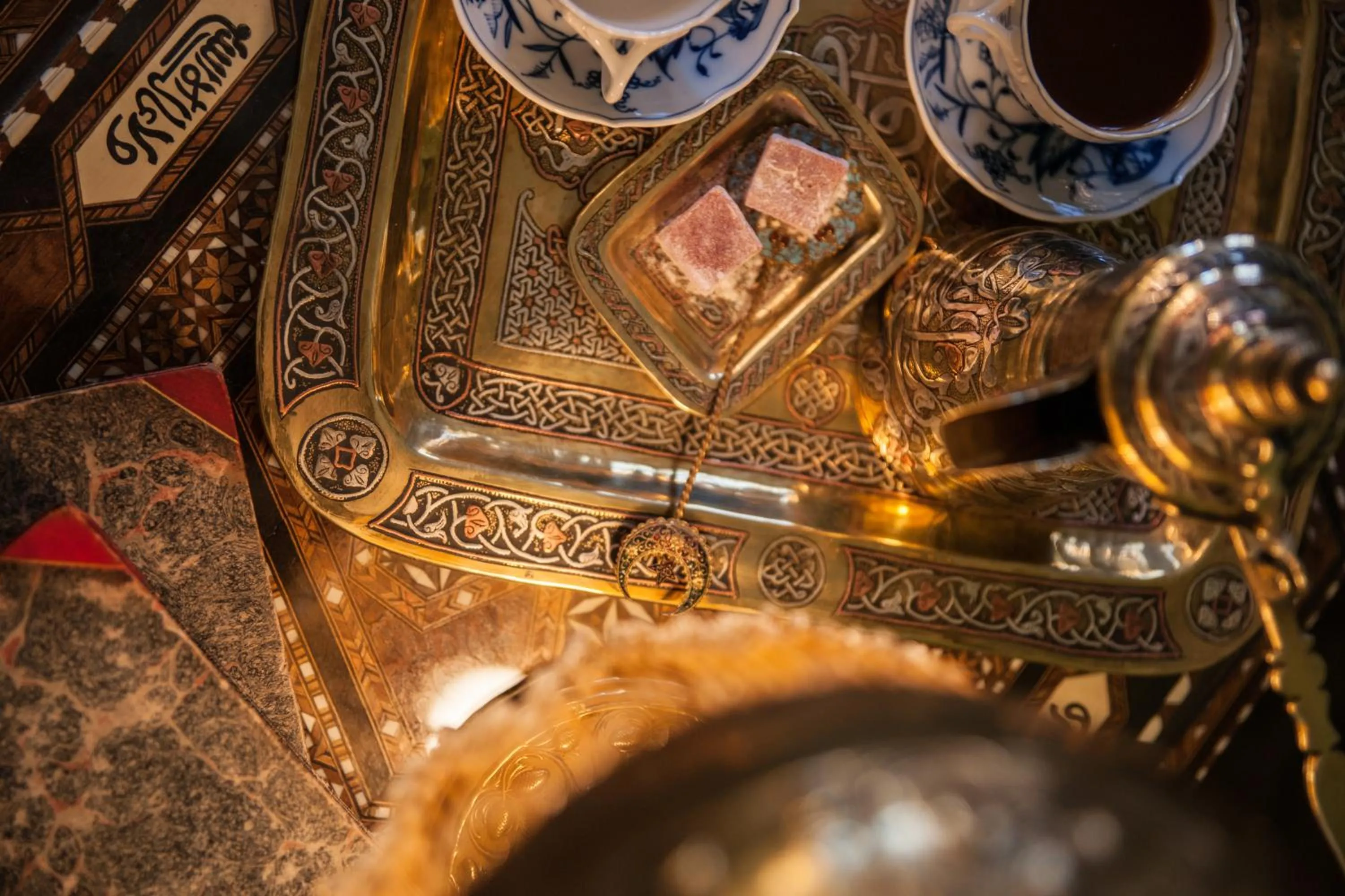 Decorative detail in La Maison Ottomane