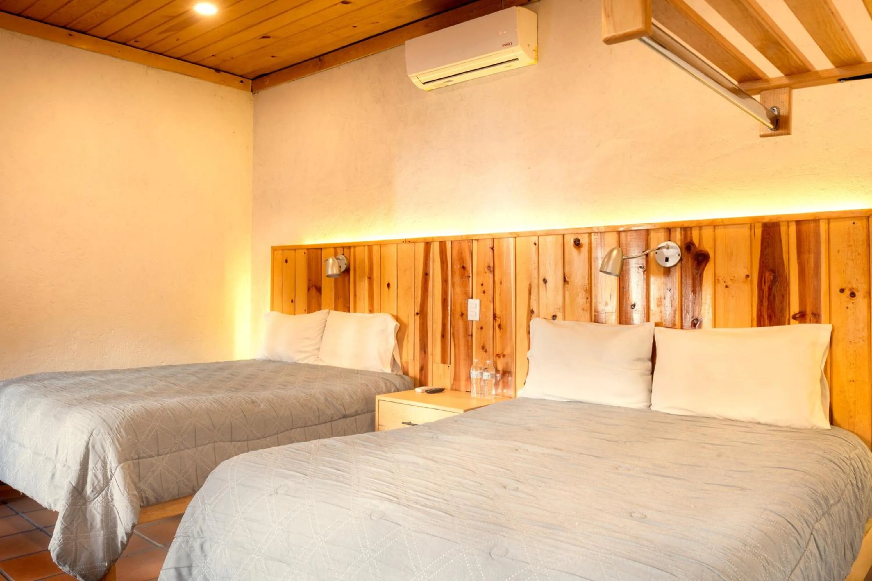 Bed in Hacienda Don Armando Boutique & Spa