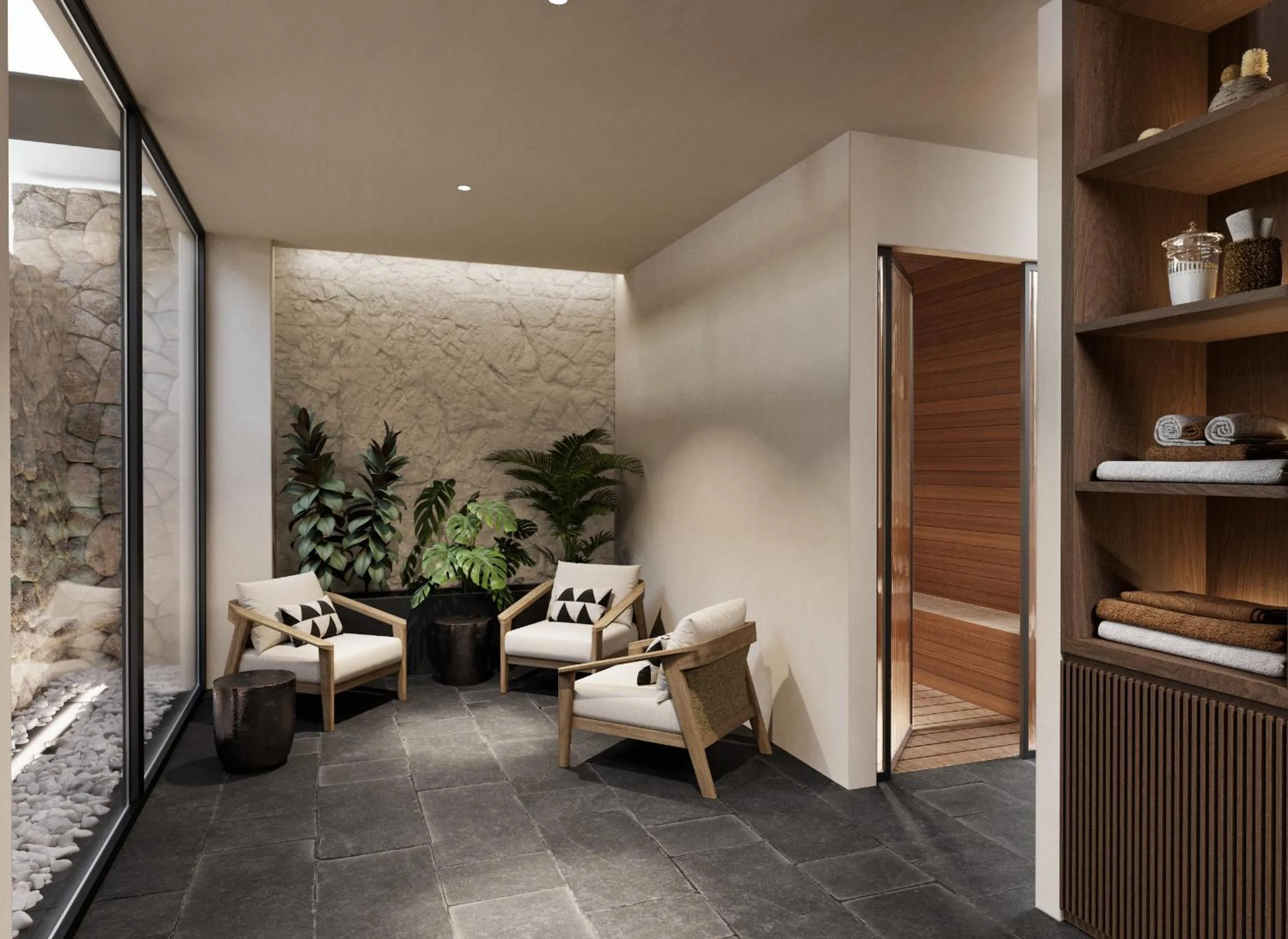 Spa and wellness centre/facilities in The Olivar Suites
