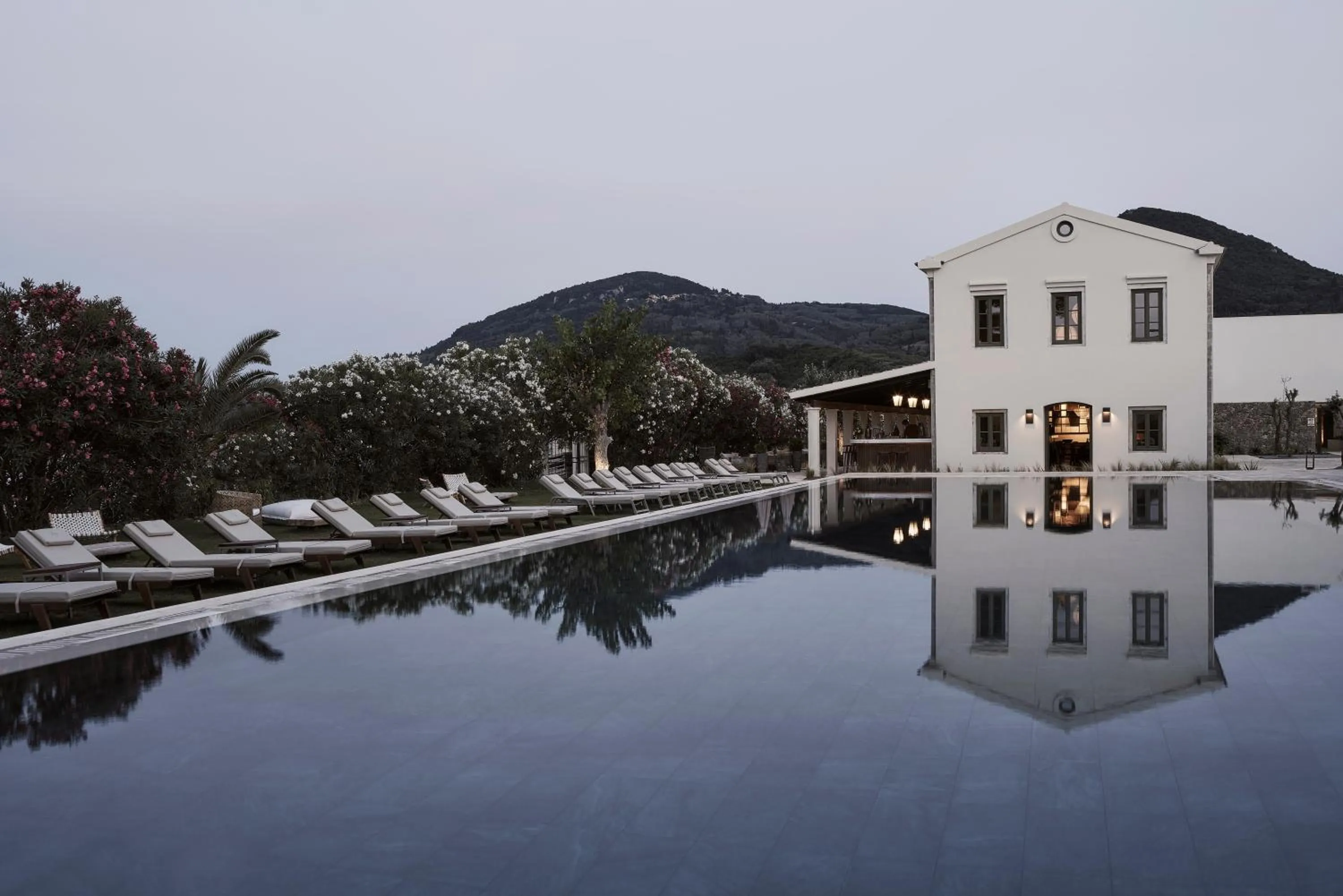 Swimming pool in The Olivar Suites