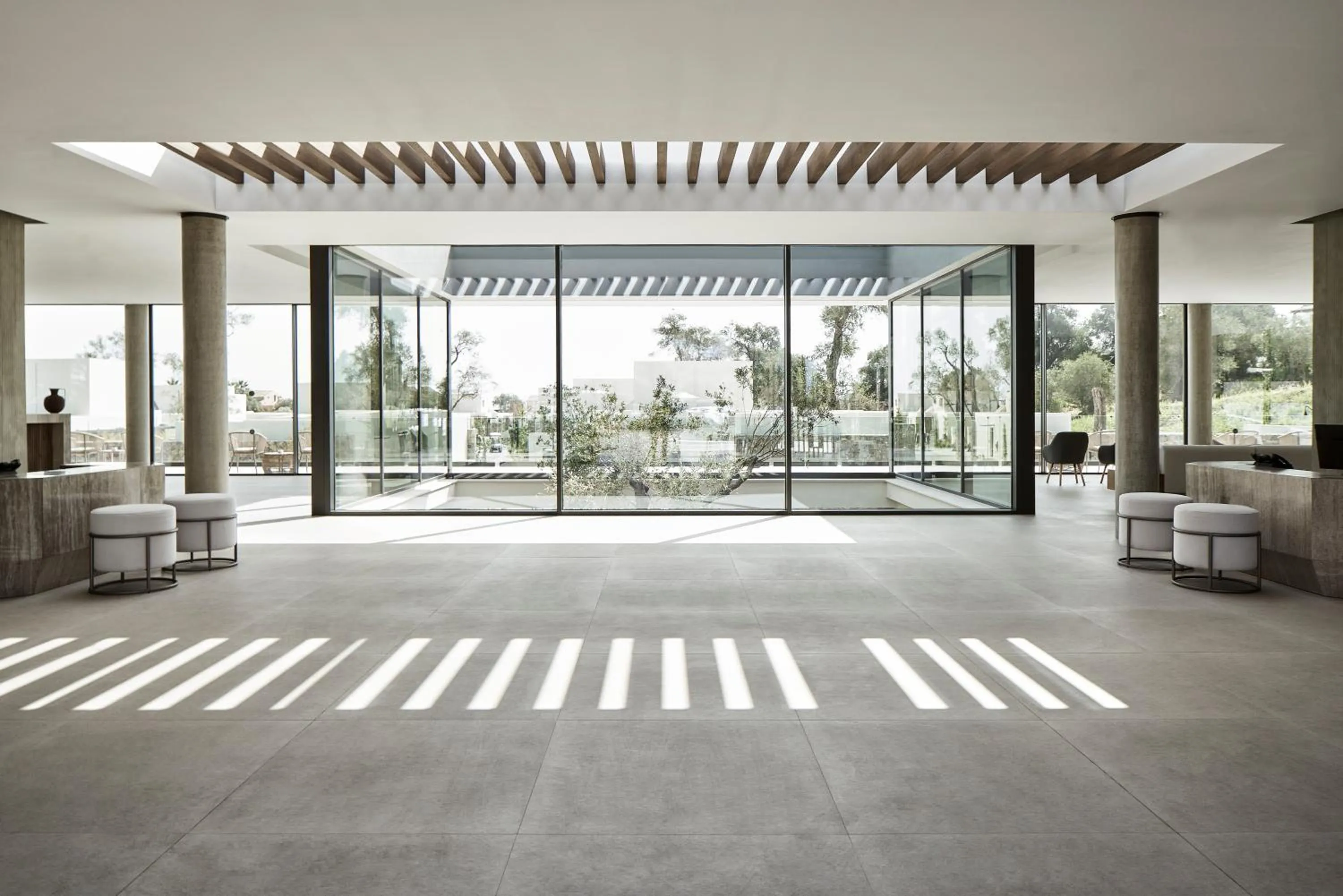 Lobby or reception in The Olivar Suites