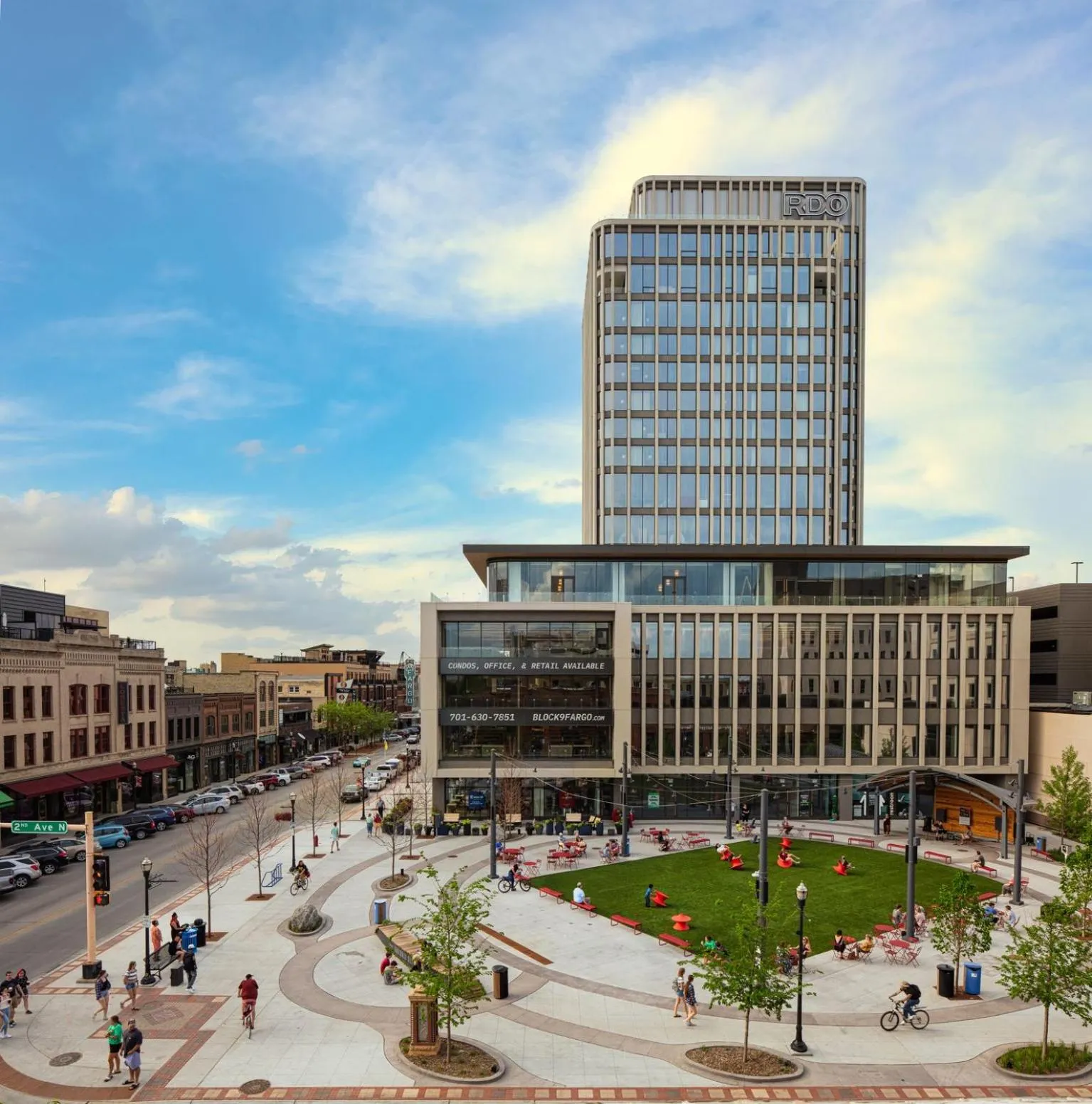 Property building in Jasper Hotel