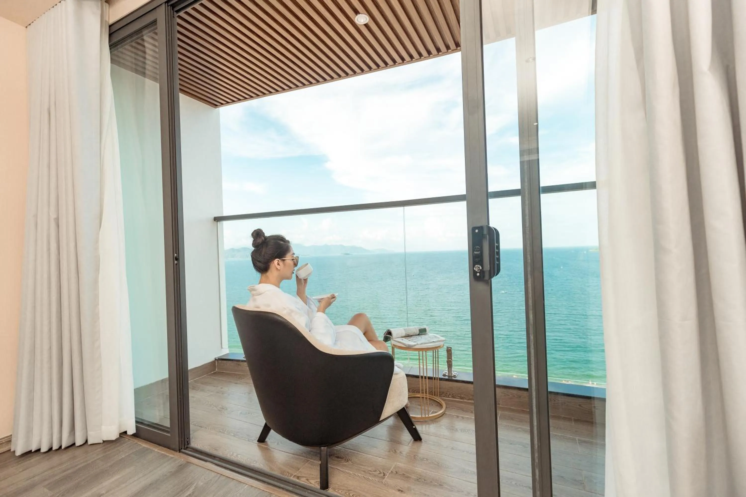 Natural landscape in La Vague Hotel