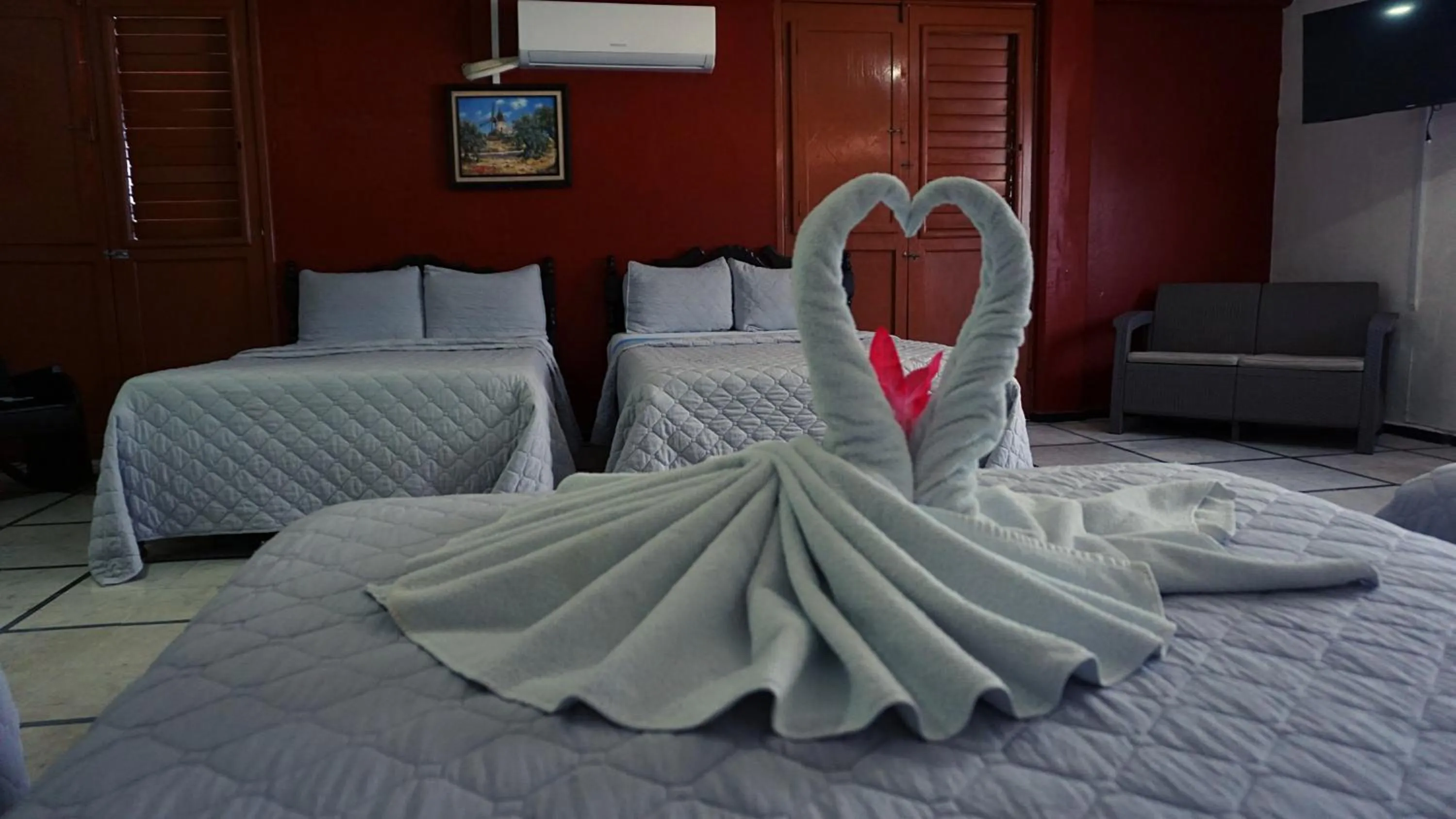 Bed in Hotel Murallas 231, CENTRO HISTORICO