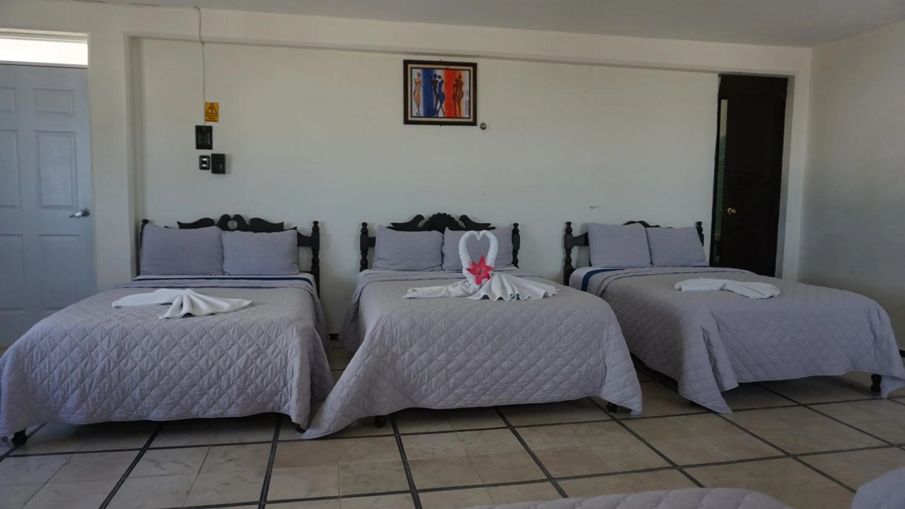 Bed in Hotel Murallas 231, CENTRO HISTORICO