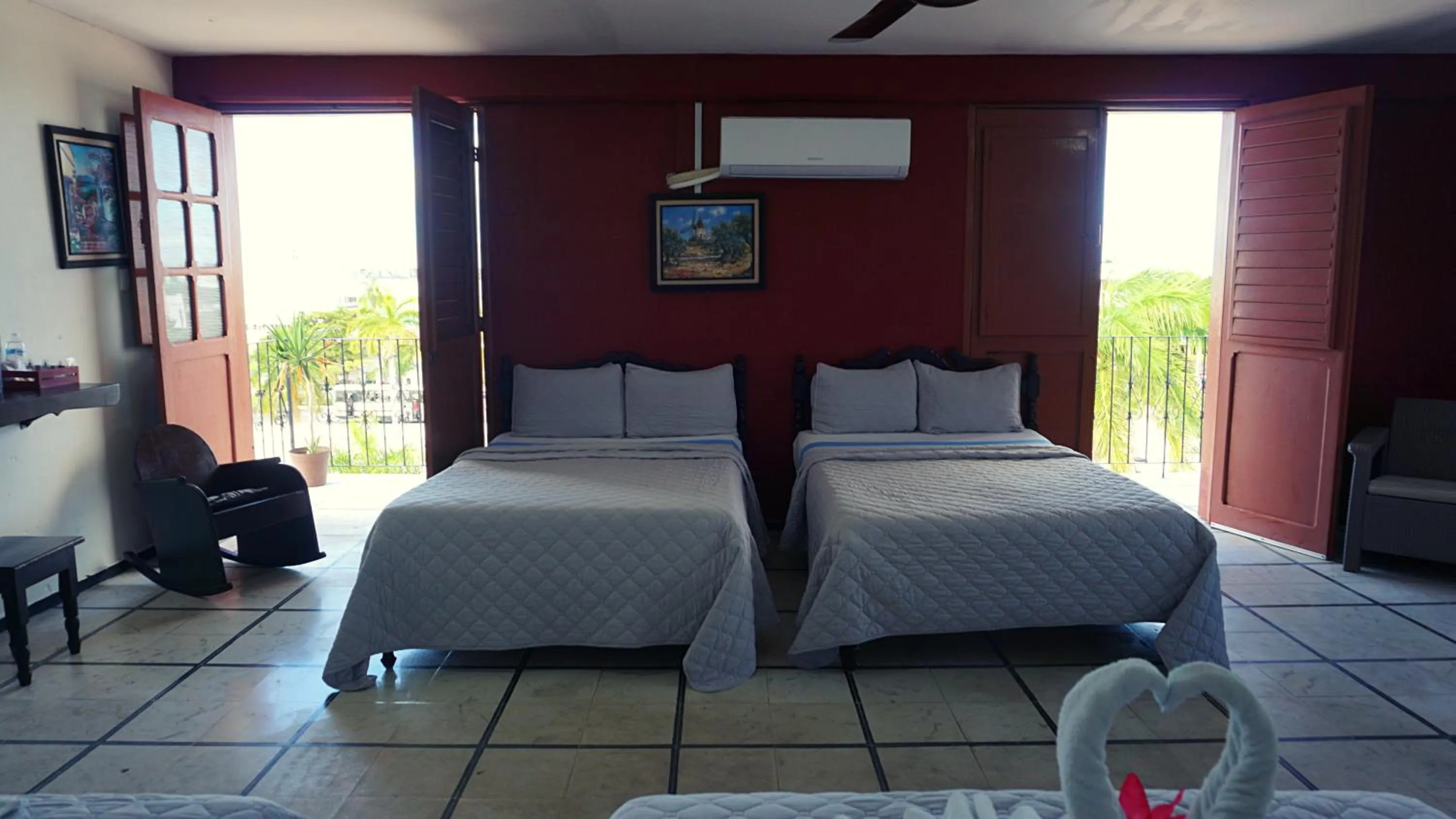 Bed in Hotel Murallas 231, CENTRO HISTORICO