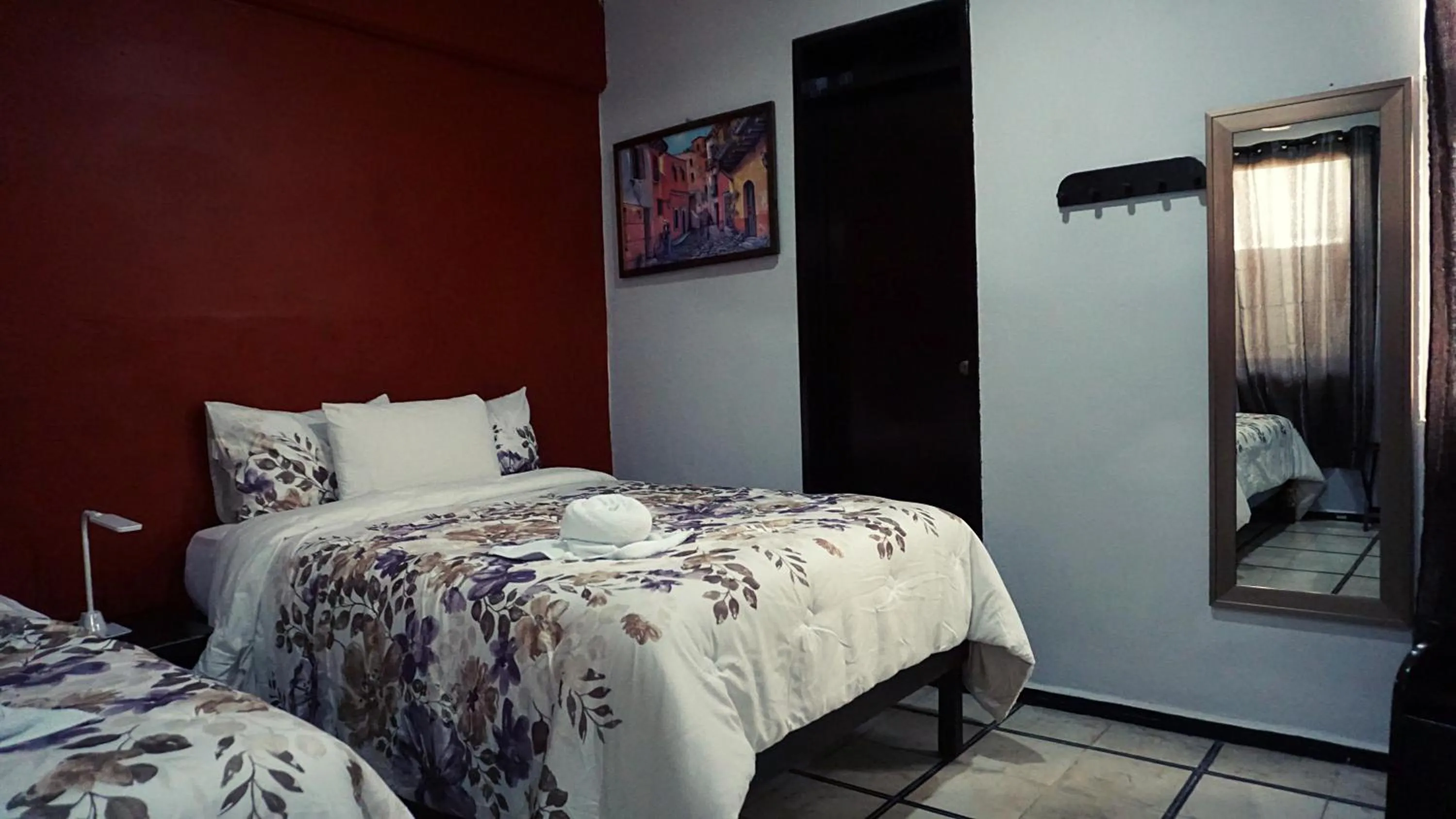 Bed in Hotel Murallas 231, CENTRO HISTORICO