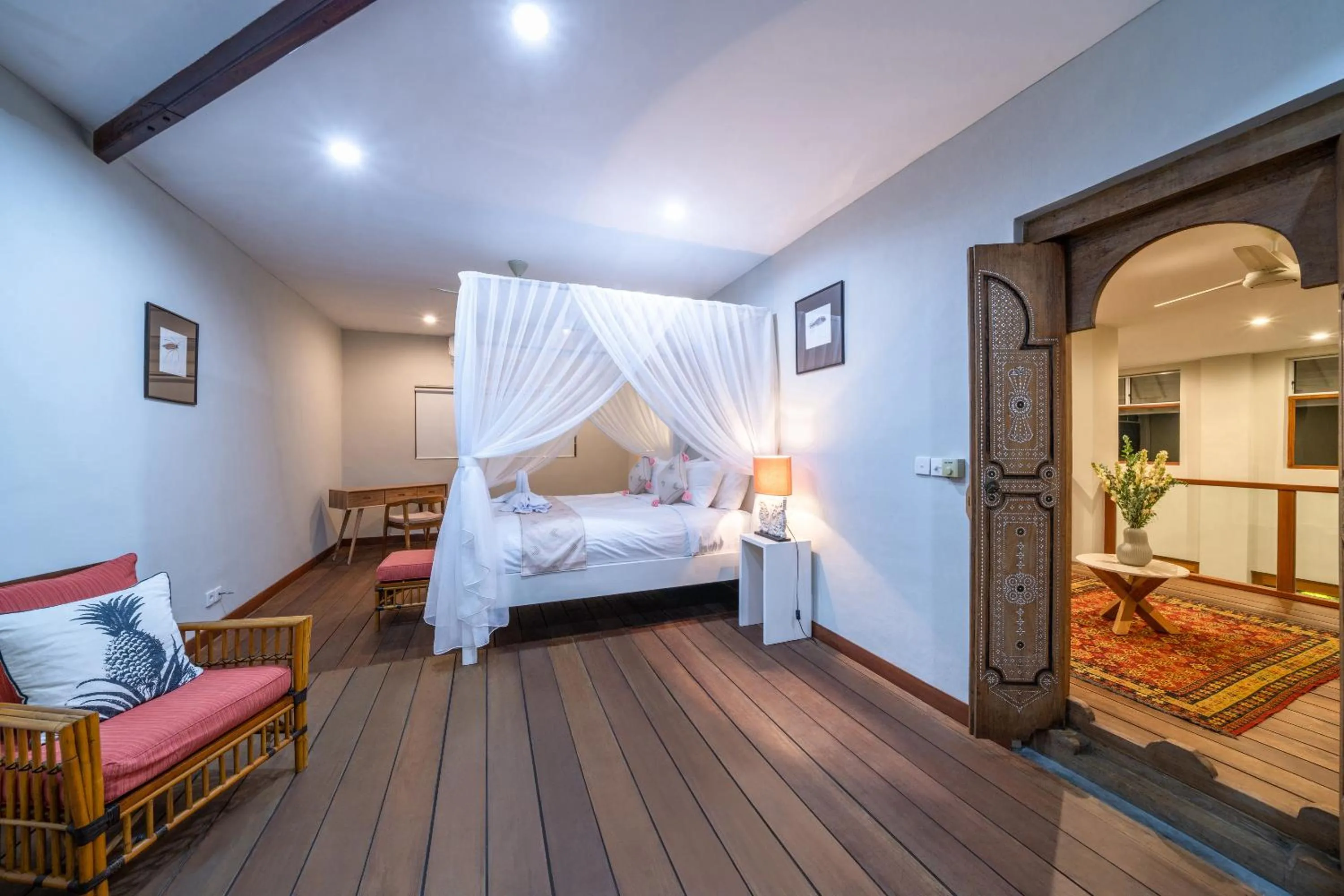 Property building, Bed in Villa Litera Canggu Bali
