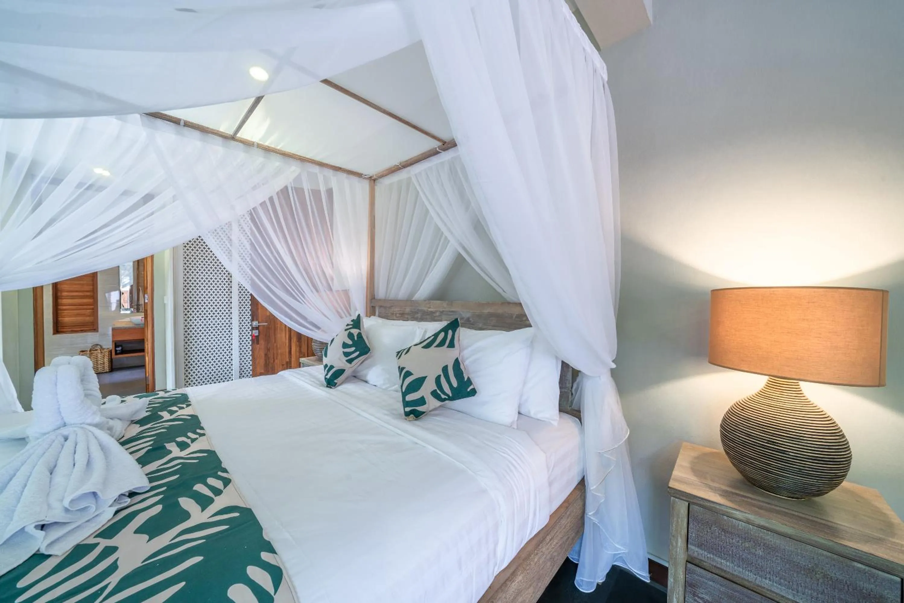 Property building, Bed in Villa Litera Canggu Bali