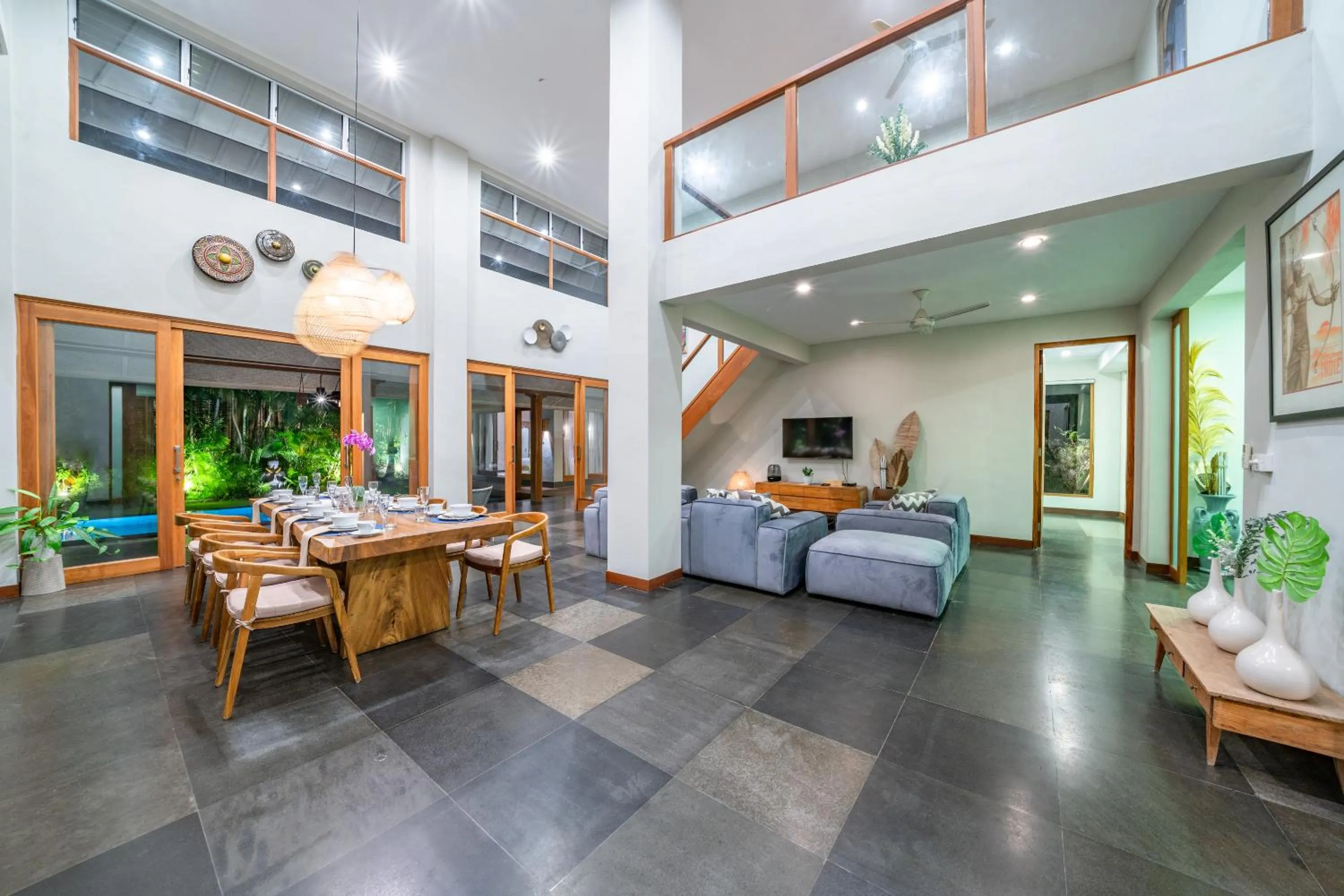 Living room in Villa Litera Canggu Bali