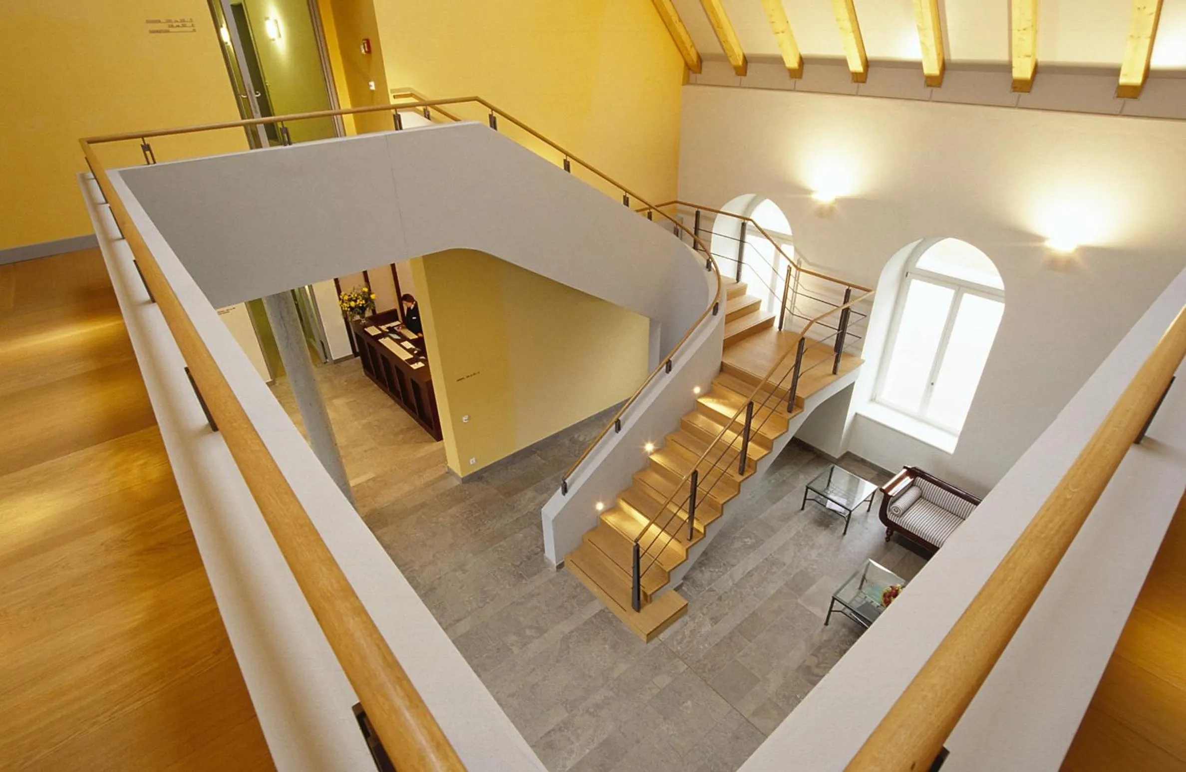 Lobby or reception in Hotel Schloss Neuhardenberg