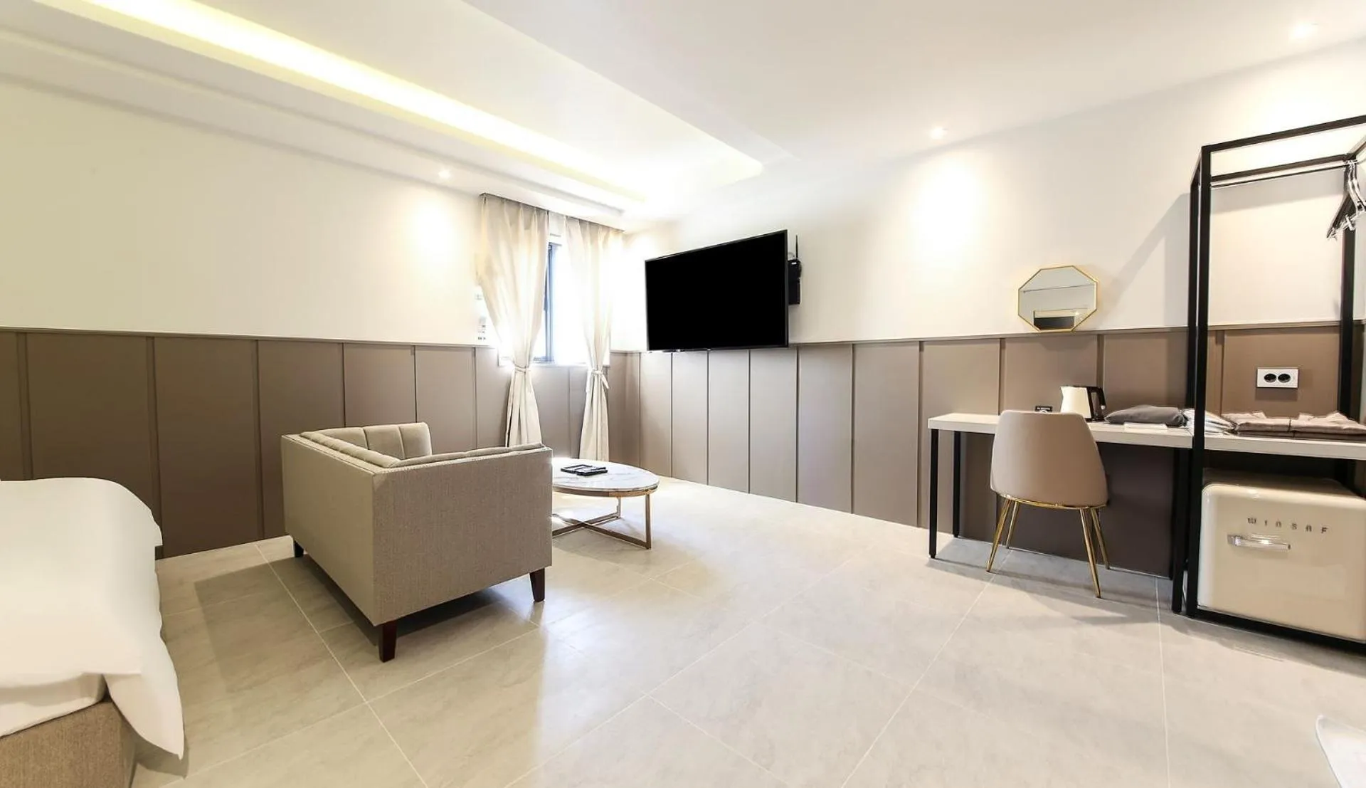 Living room in H moment Hotel songjeong