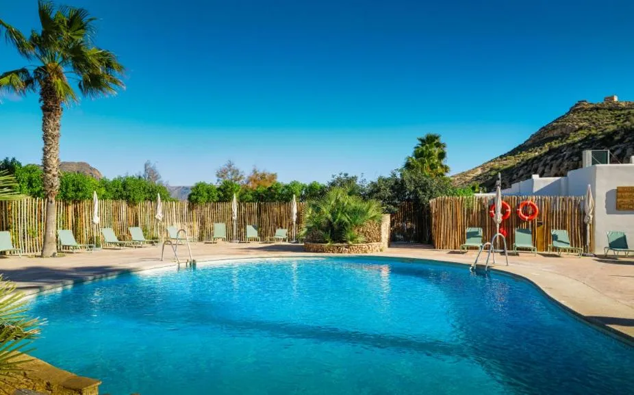 Swimming pool in wecamp Cabo de Gata