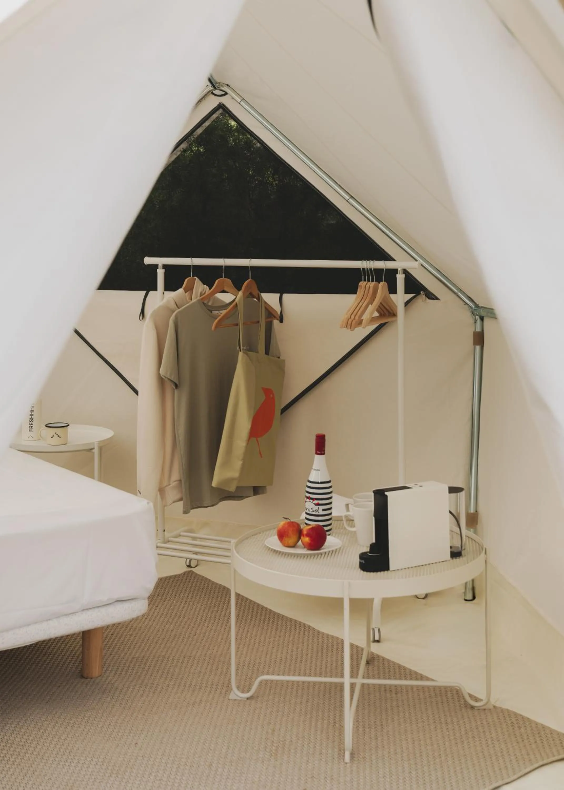 Bed in wecamp Cabo de Gata