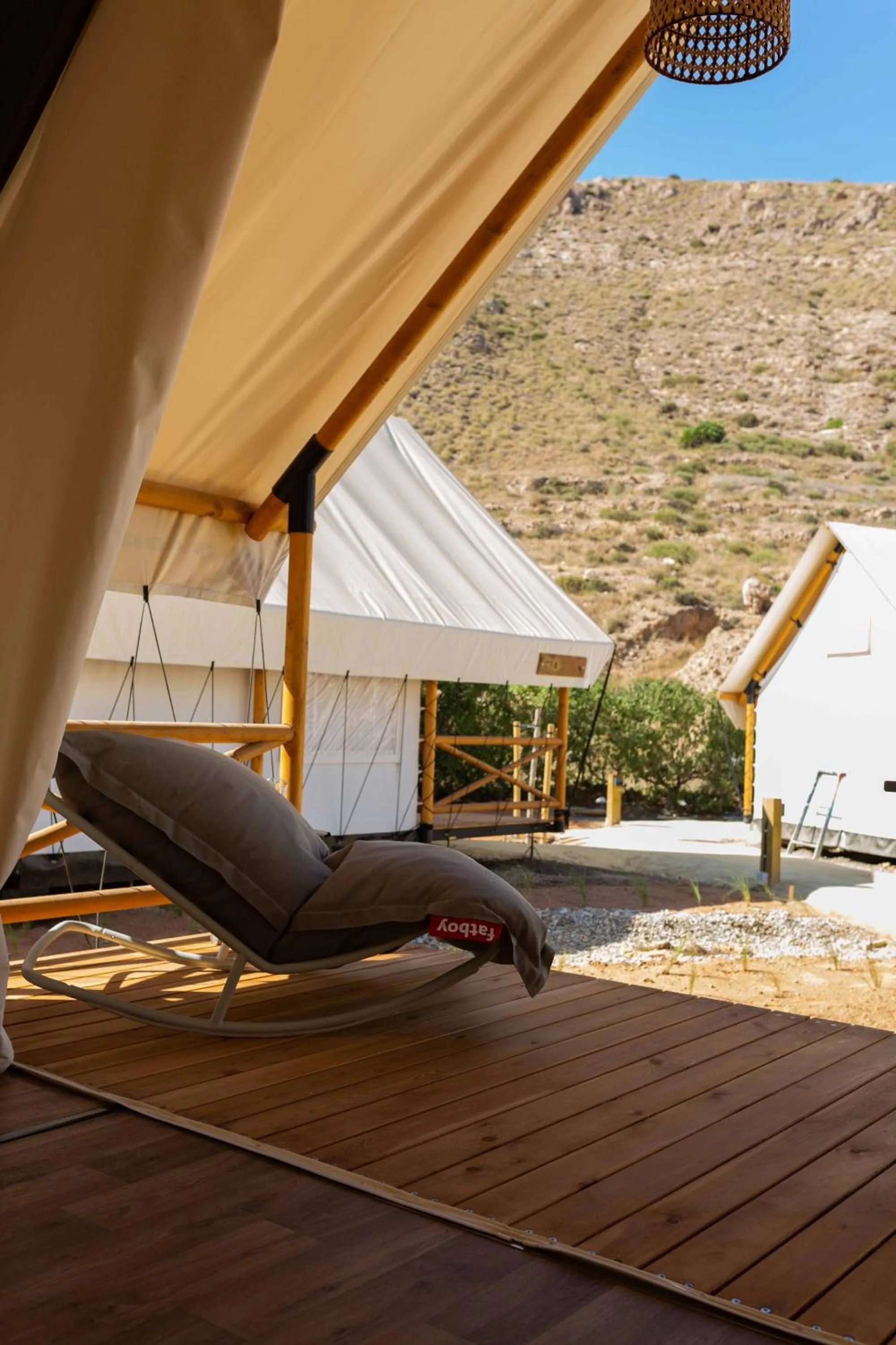 Balcony/Terrace in wecamp Cabo de Gata