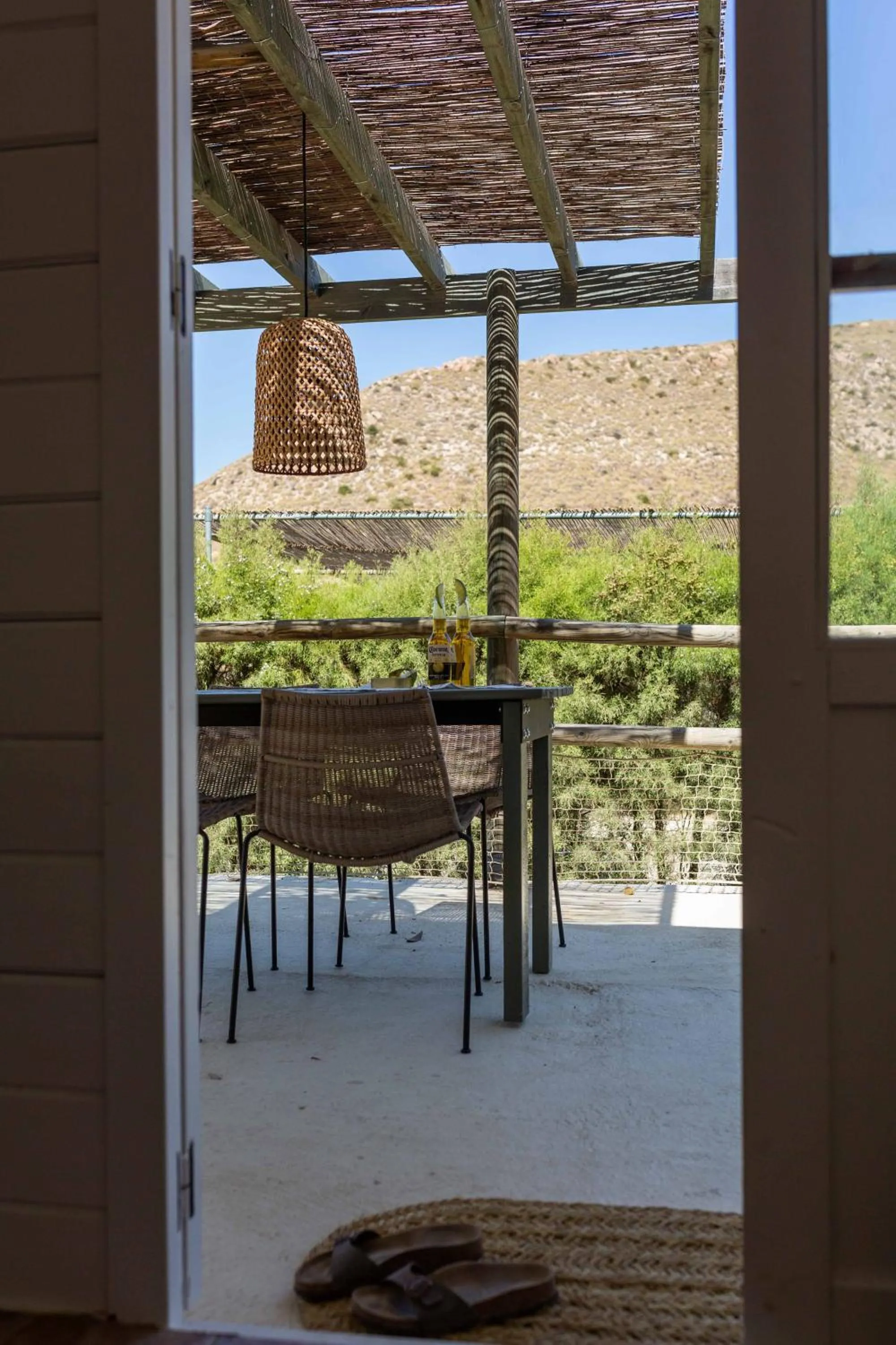 Balcony/Terrace in wecamp Cabo de Gata