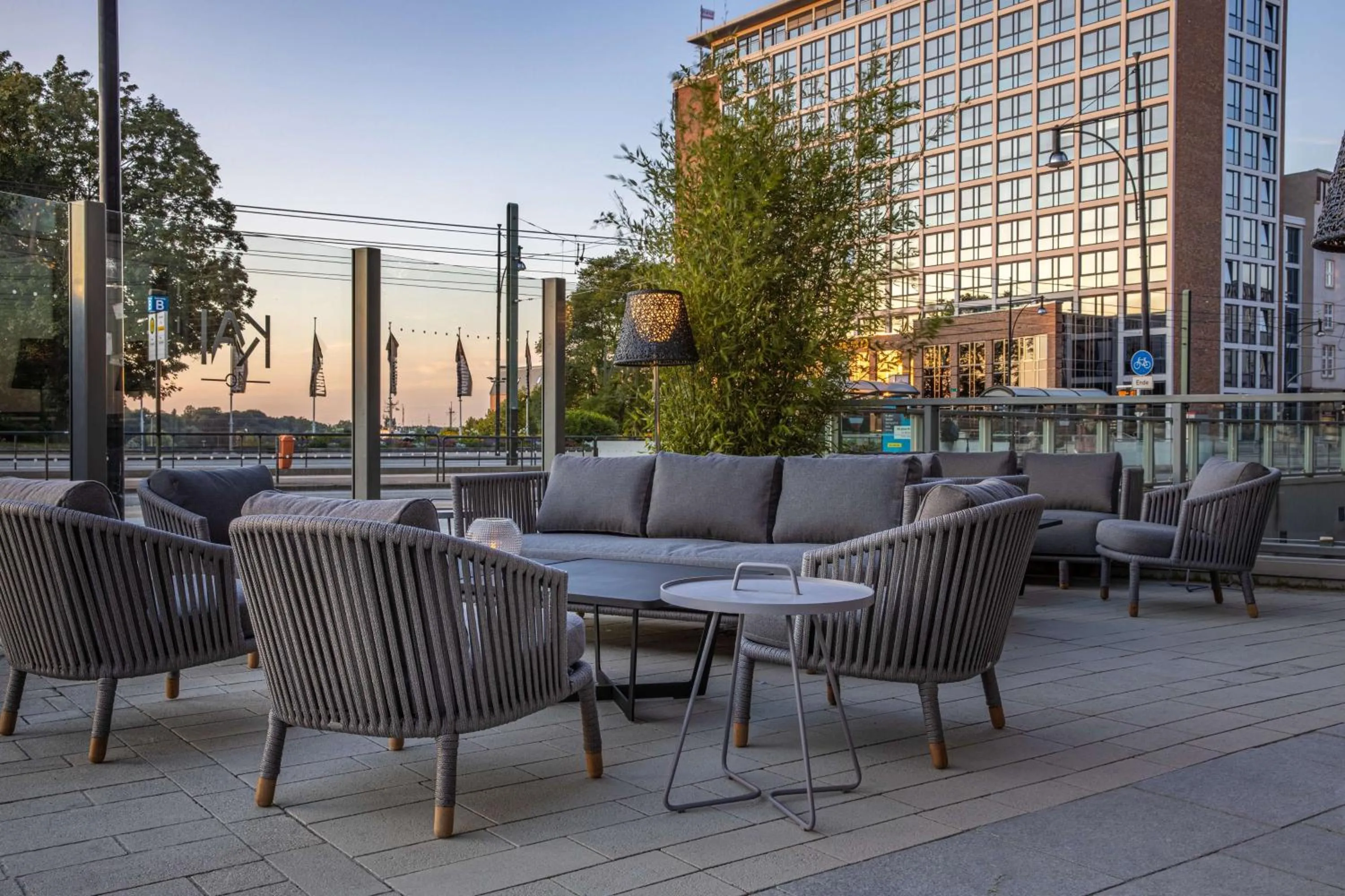 Restaurant/places to eat in Radisson Blu Hotel Rostock