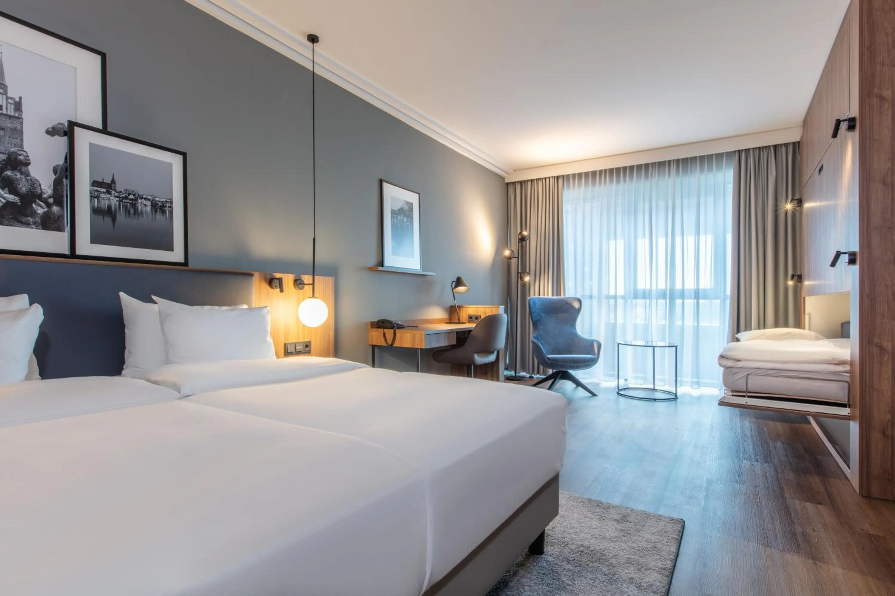 Photo of the whole room, Bed in ScanHotels City