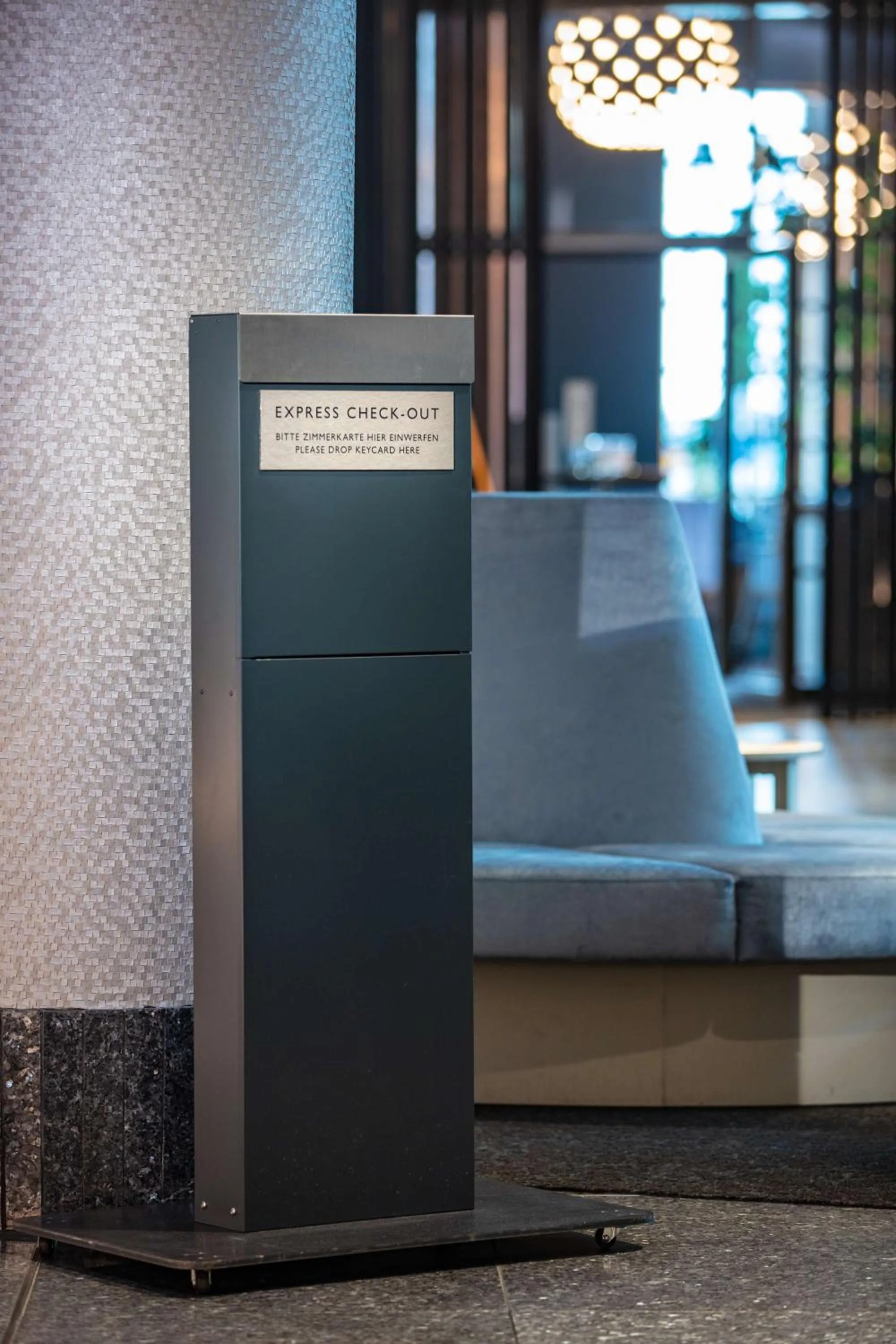 Lobby or reception in Radisson Blu Hotel Rostock