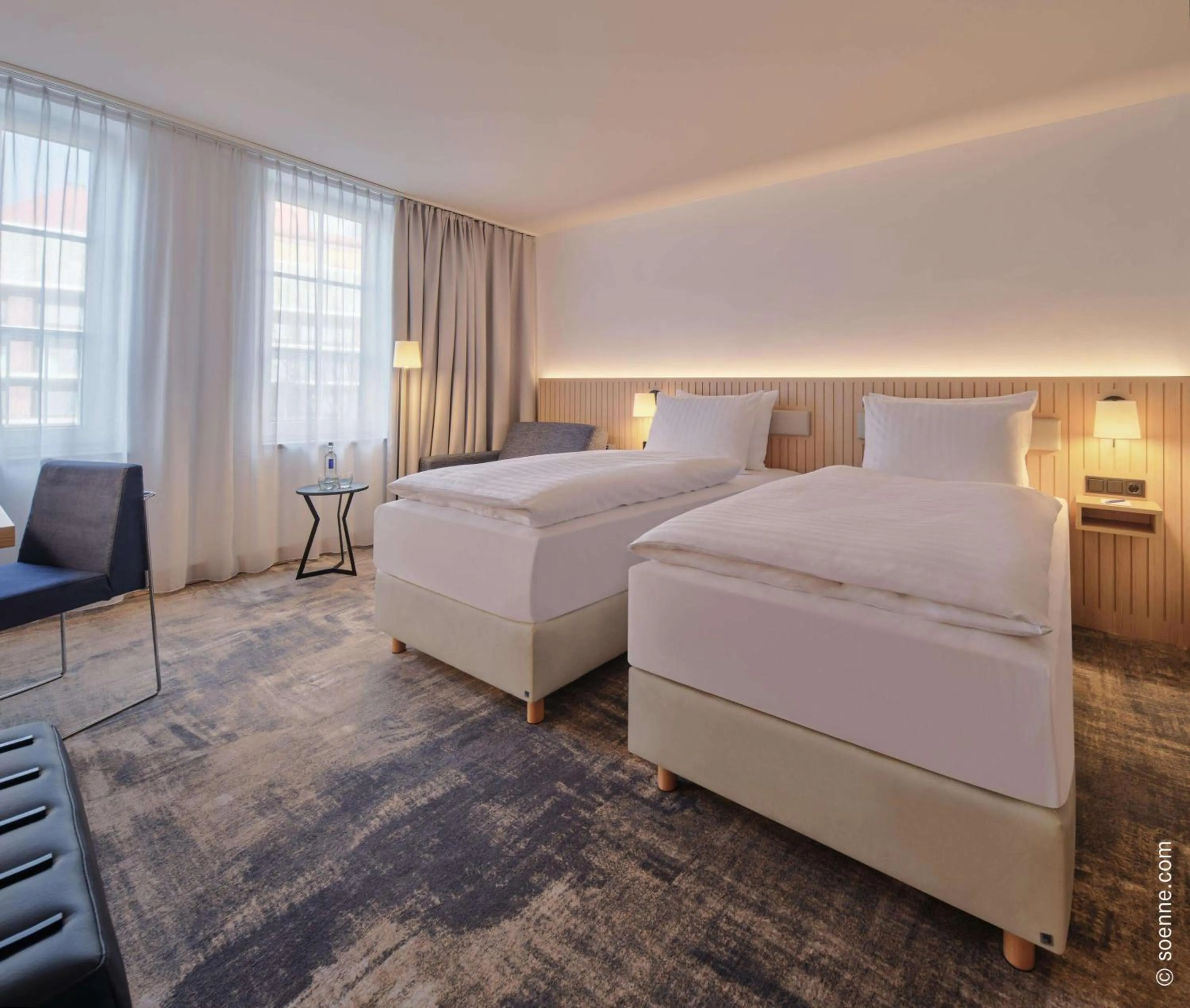 Bedroom, Bed in Dorint Hotel Würzburg