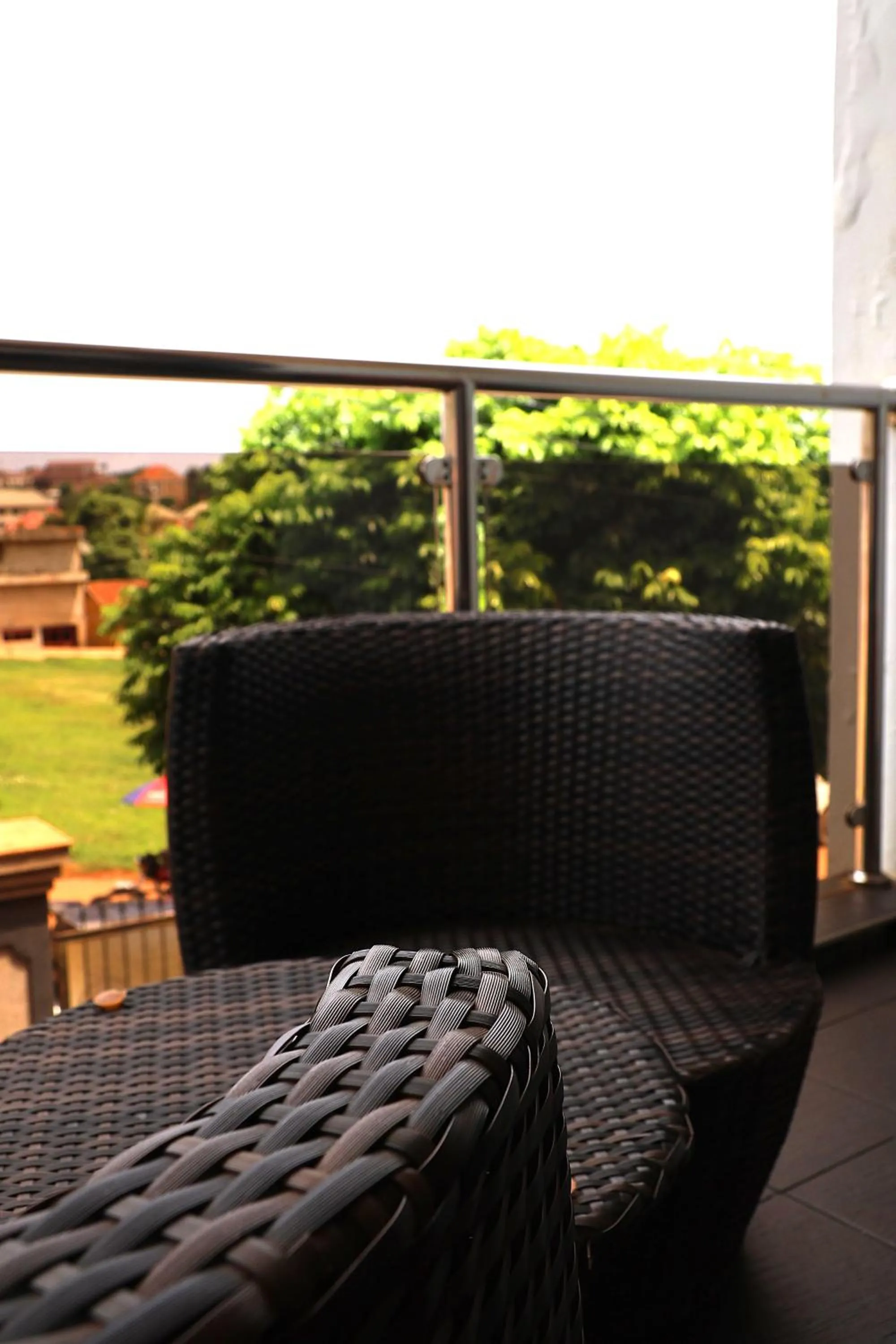 Balcony/Terrace in ENTEBBE-STAY Aparthotel - KITOORO