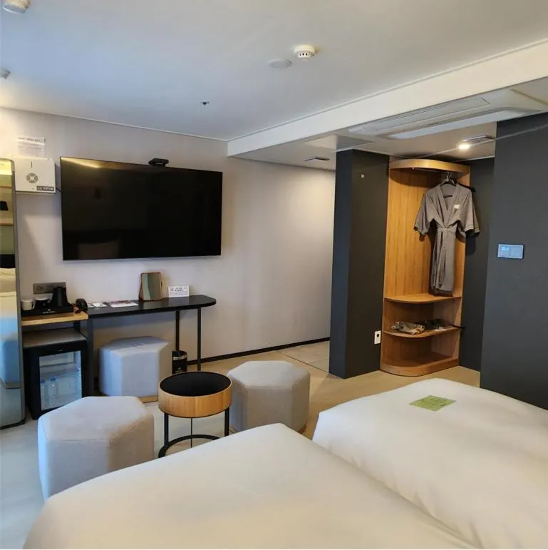 Bedroom, Bed in Hound Hotel Busan Station