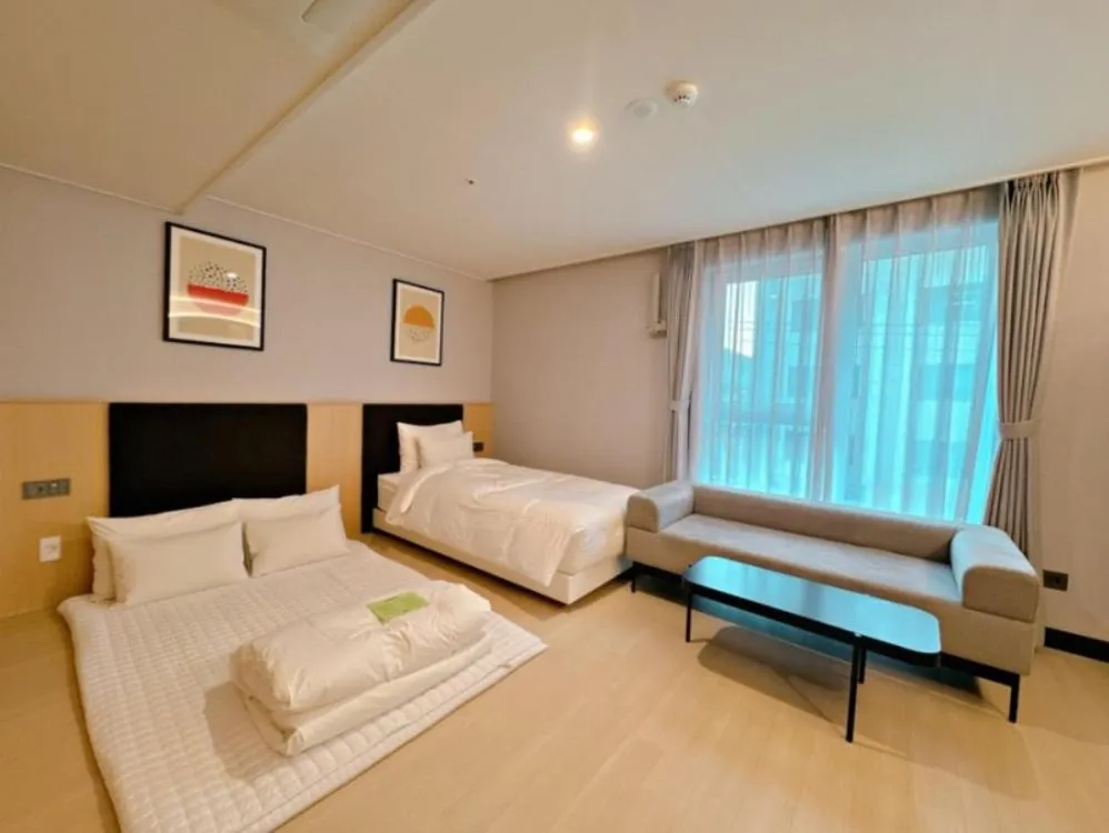 Bed in Hound Hotel Busan Station