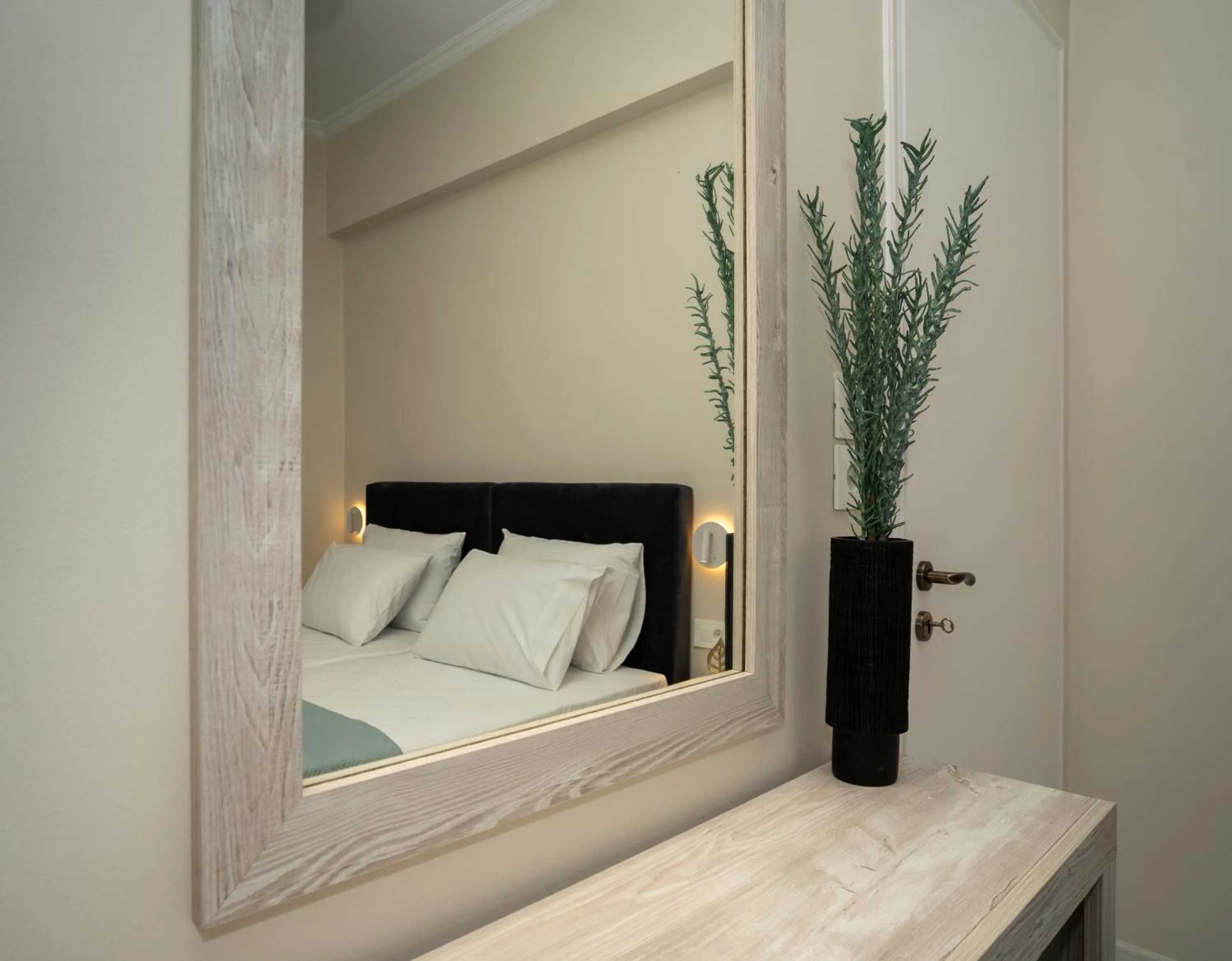 Bed in Acapulco Marinos Apartments- Adults Only