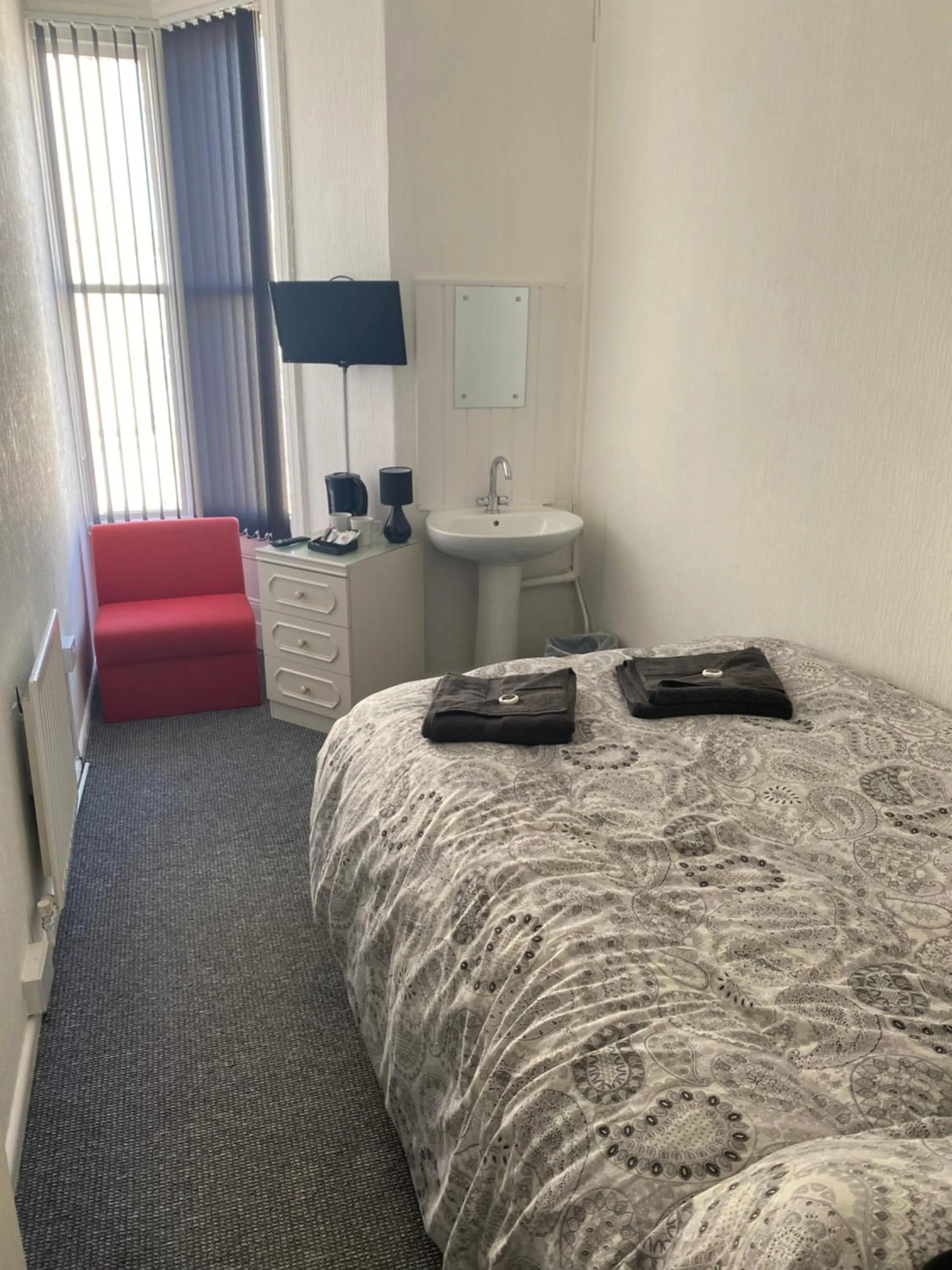 Bed in The Honley hotel