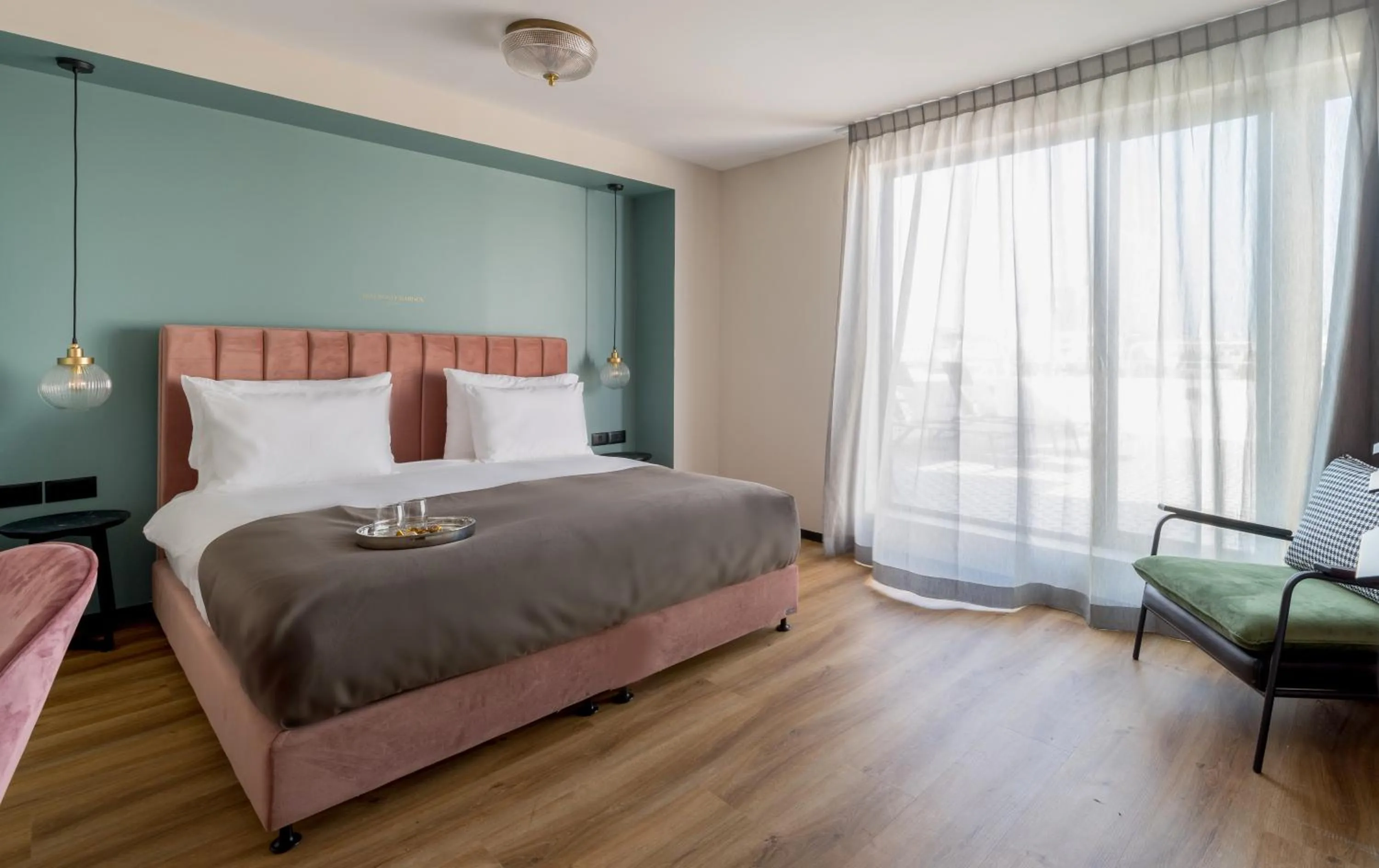 Photo of the whole room, Bed in Dizengoff Garden Hotel