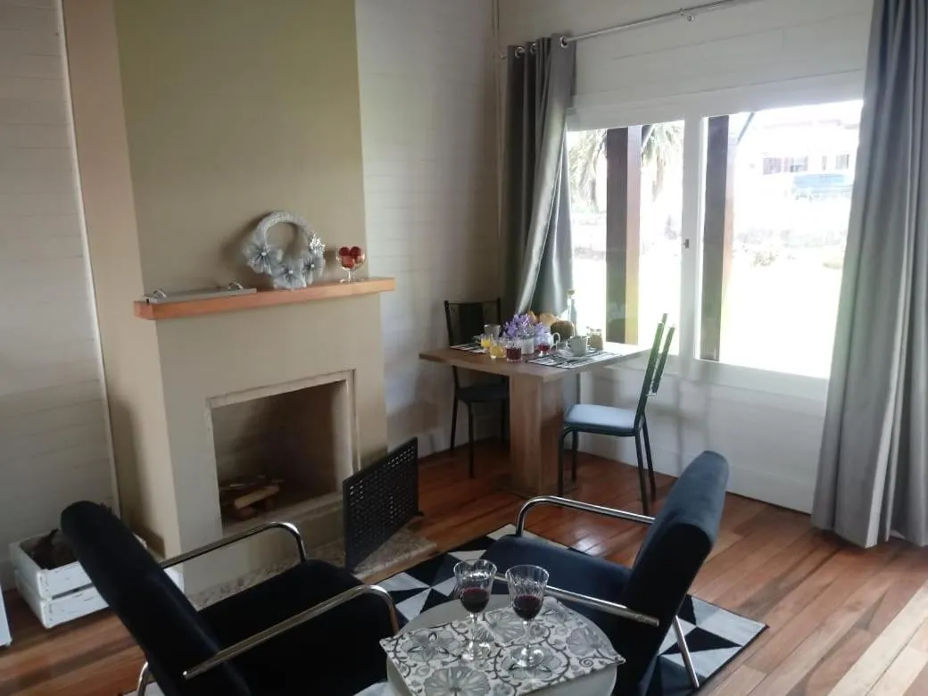 Seating area in Pousada Toscana Cambará