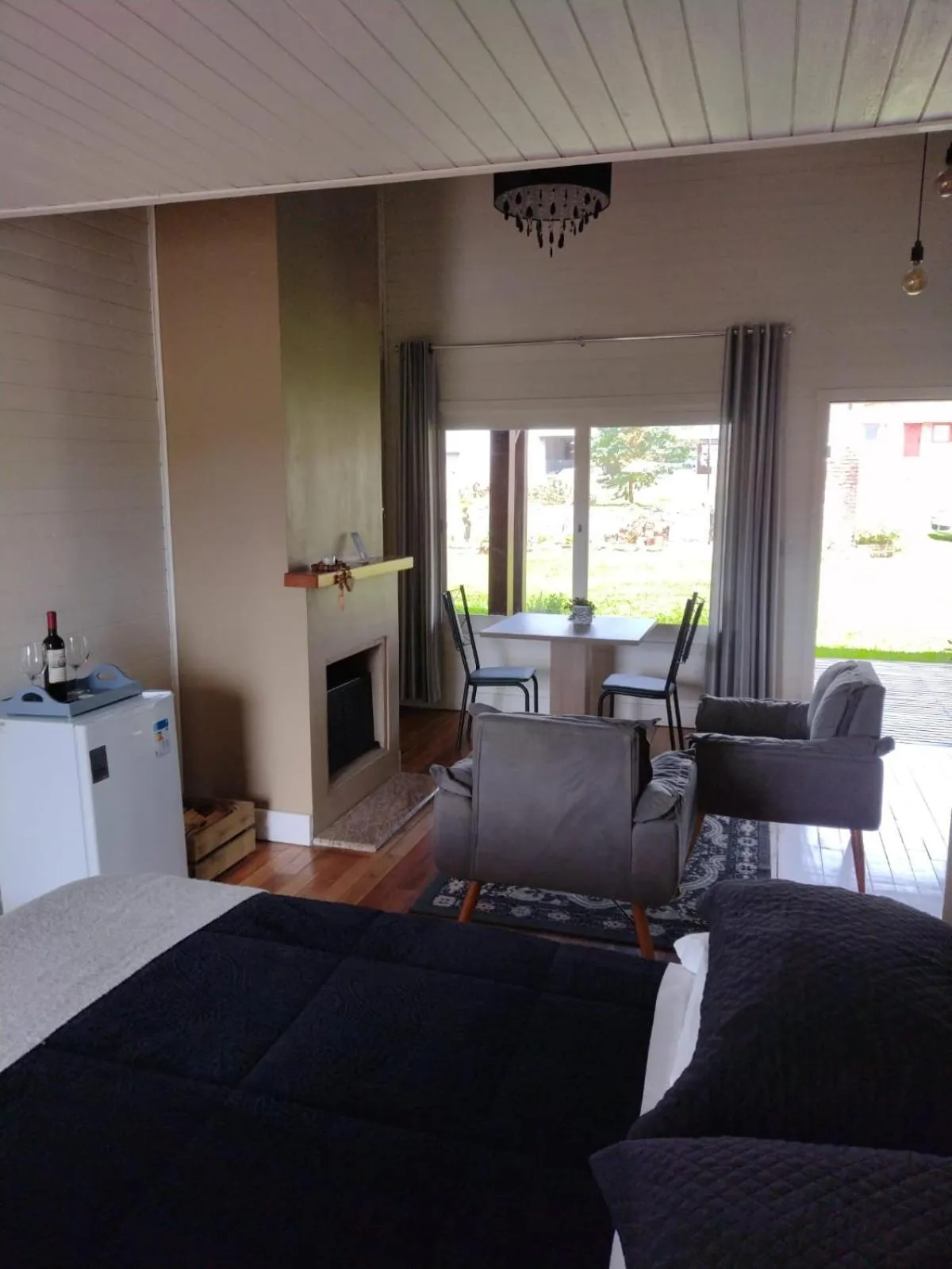 Living room in Pousada Toscana Cambará