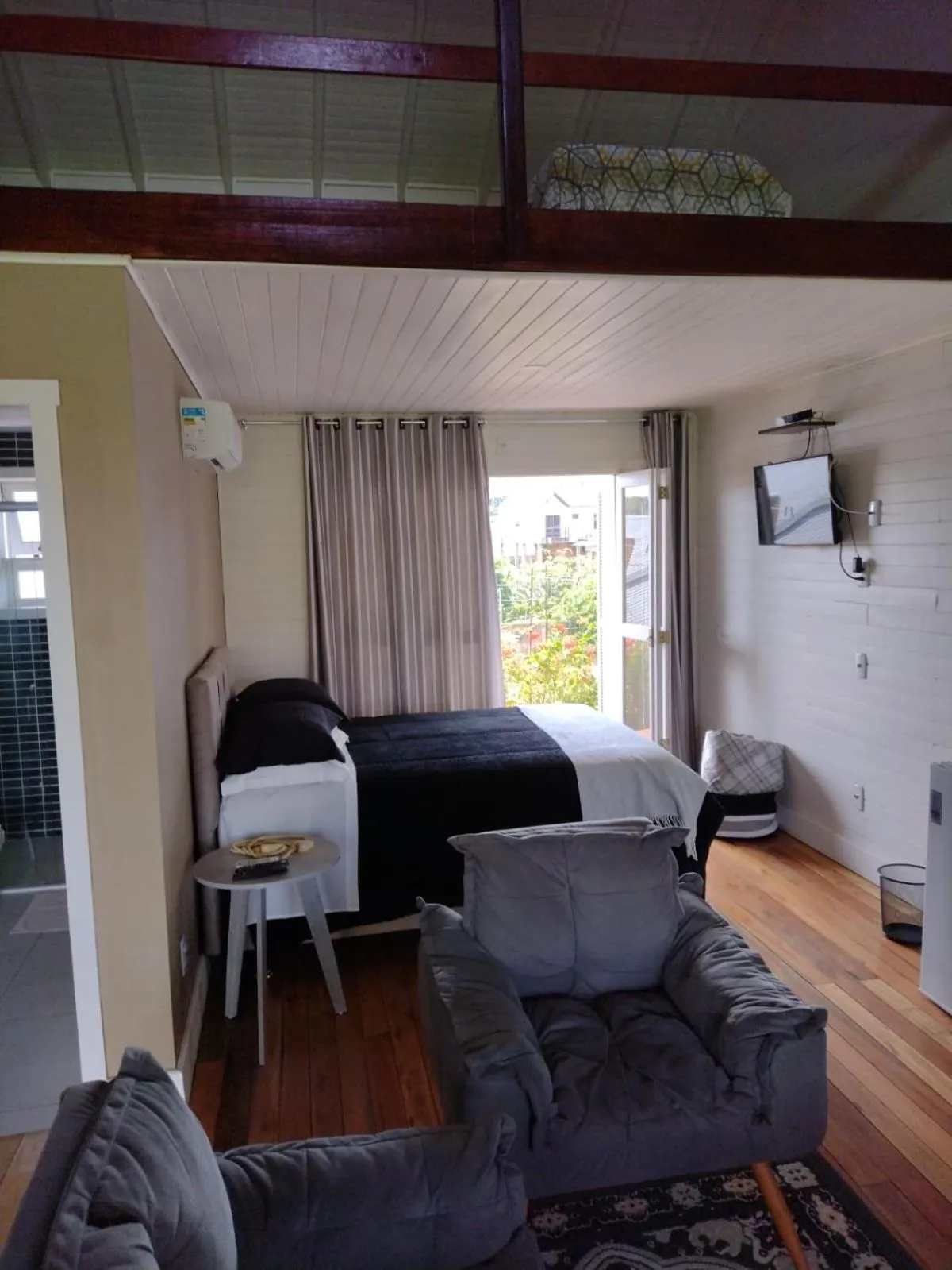 Bed in Pousada Toscana Cambará