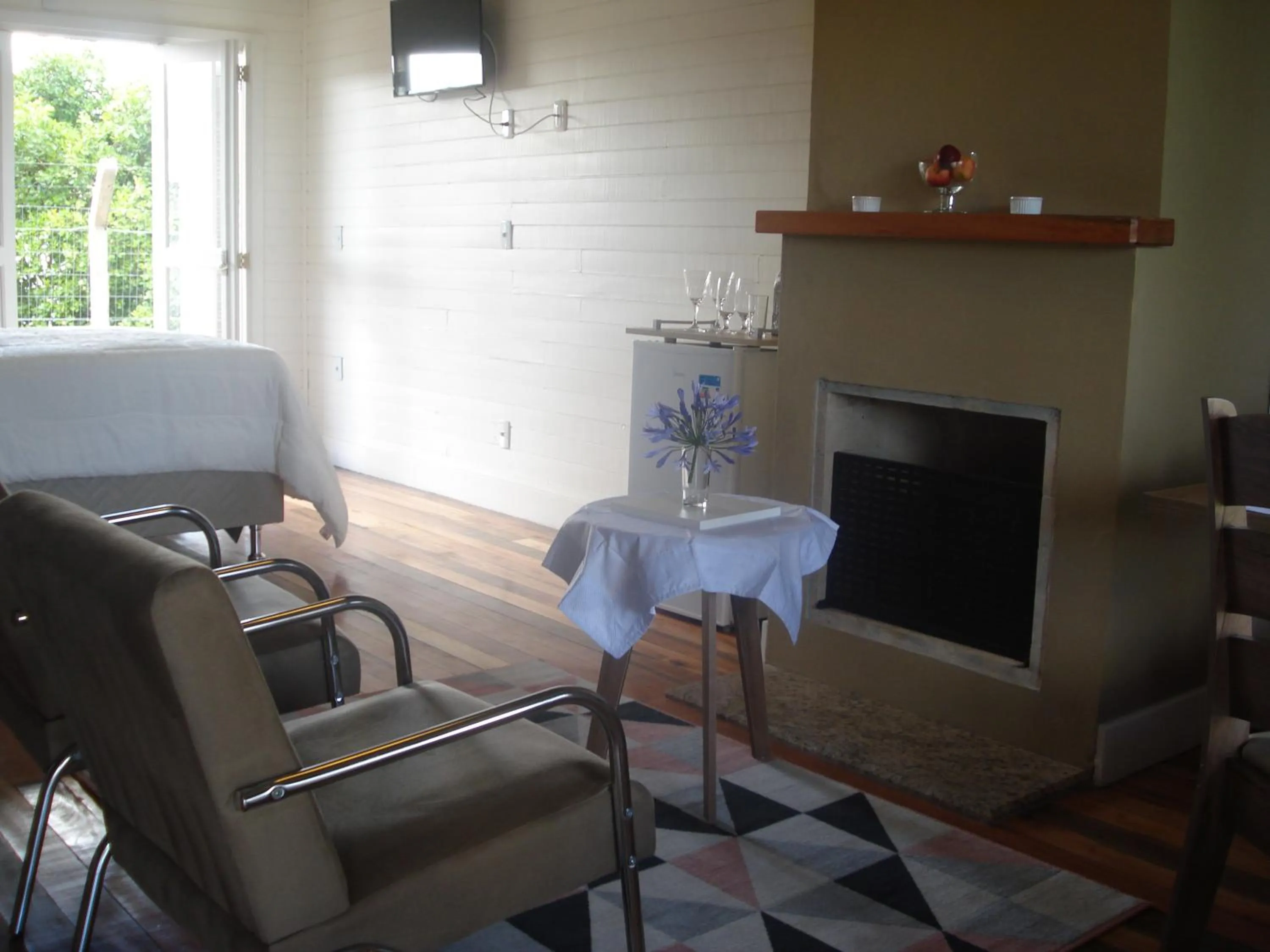 Living room in Pousada Toscana Cambará