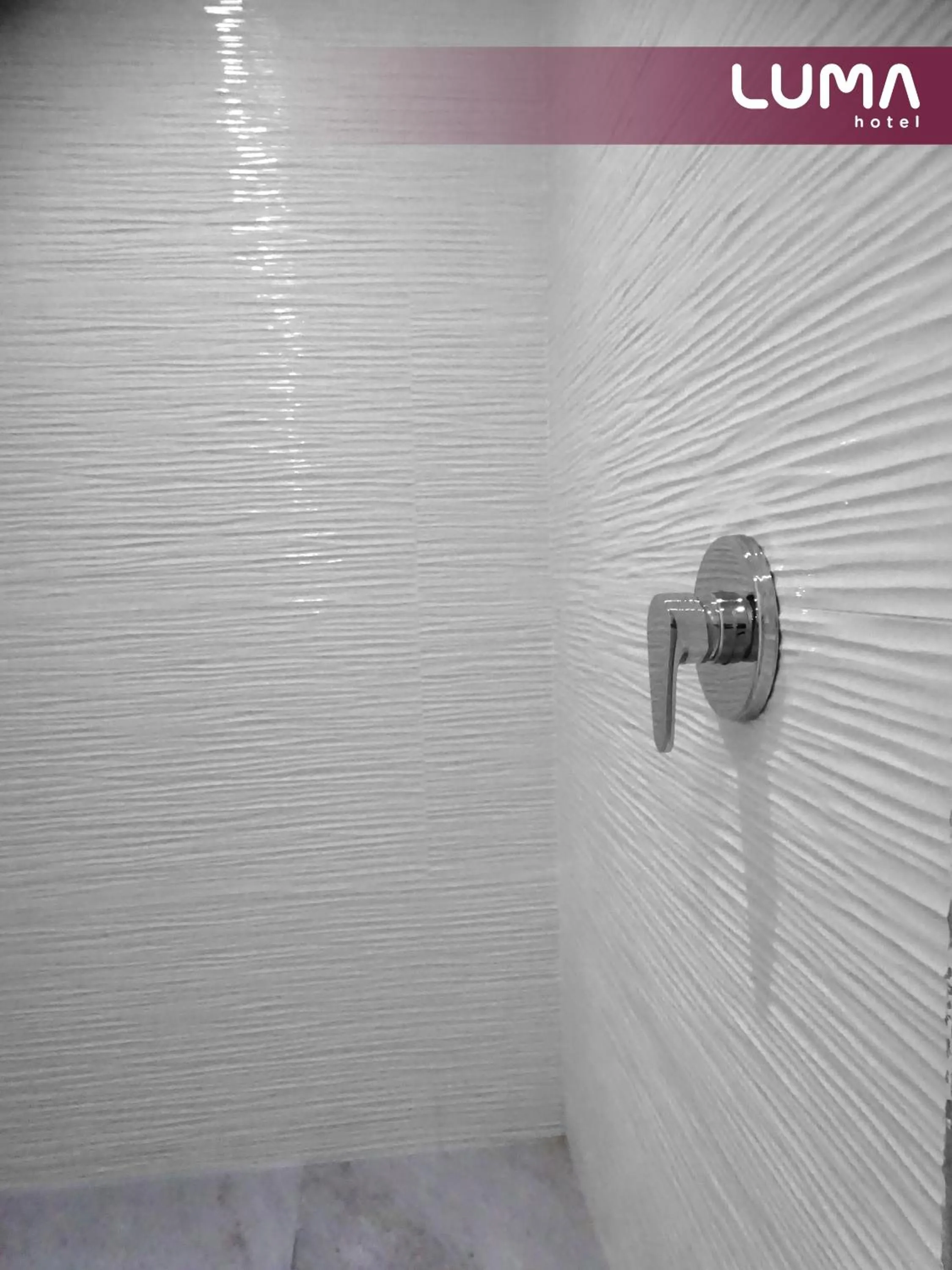 Shower in Hotel Luma by Kavia