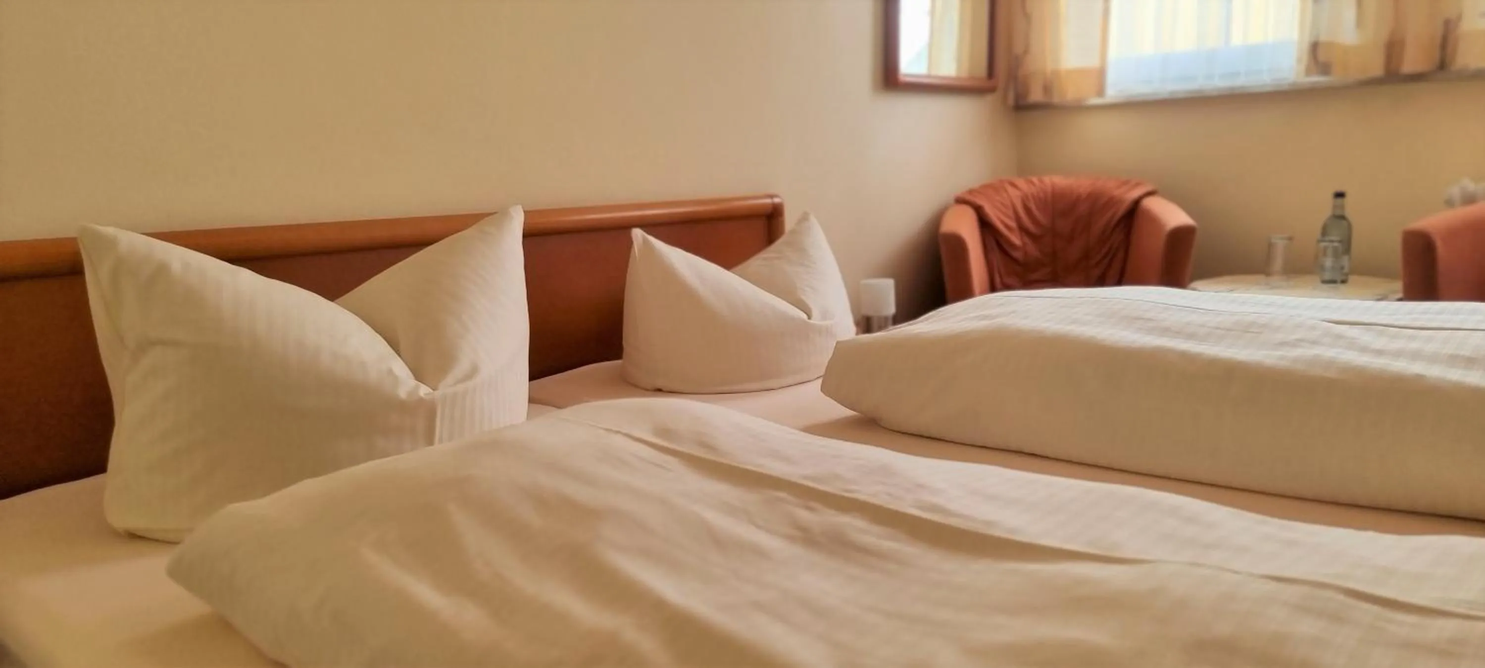 Bed in Hotel Seehalde
