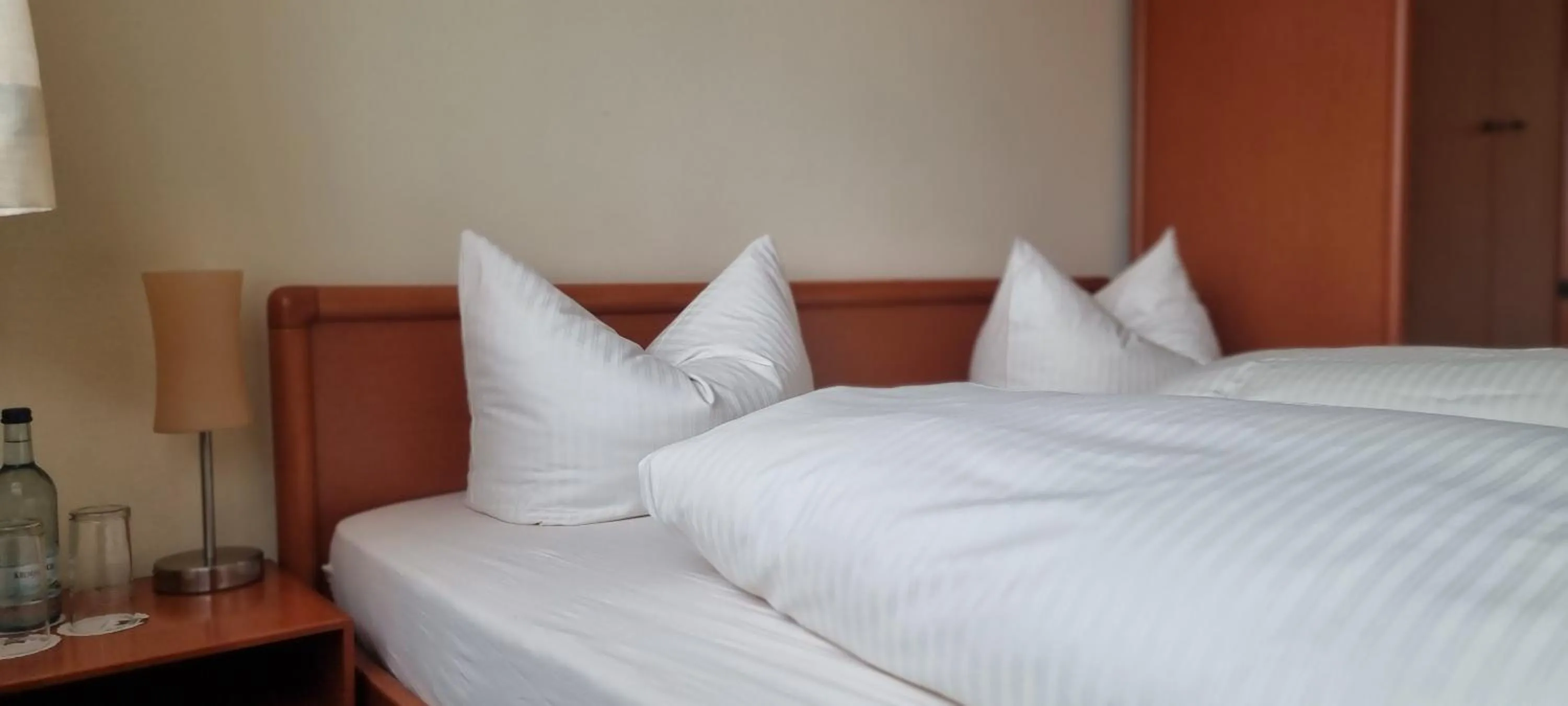 Bed in Hotel Seehalde