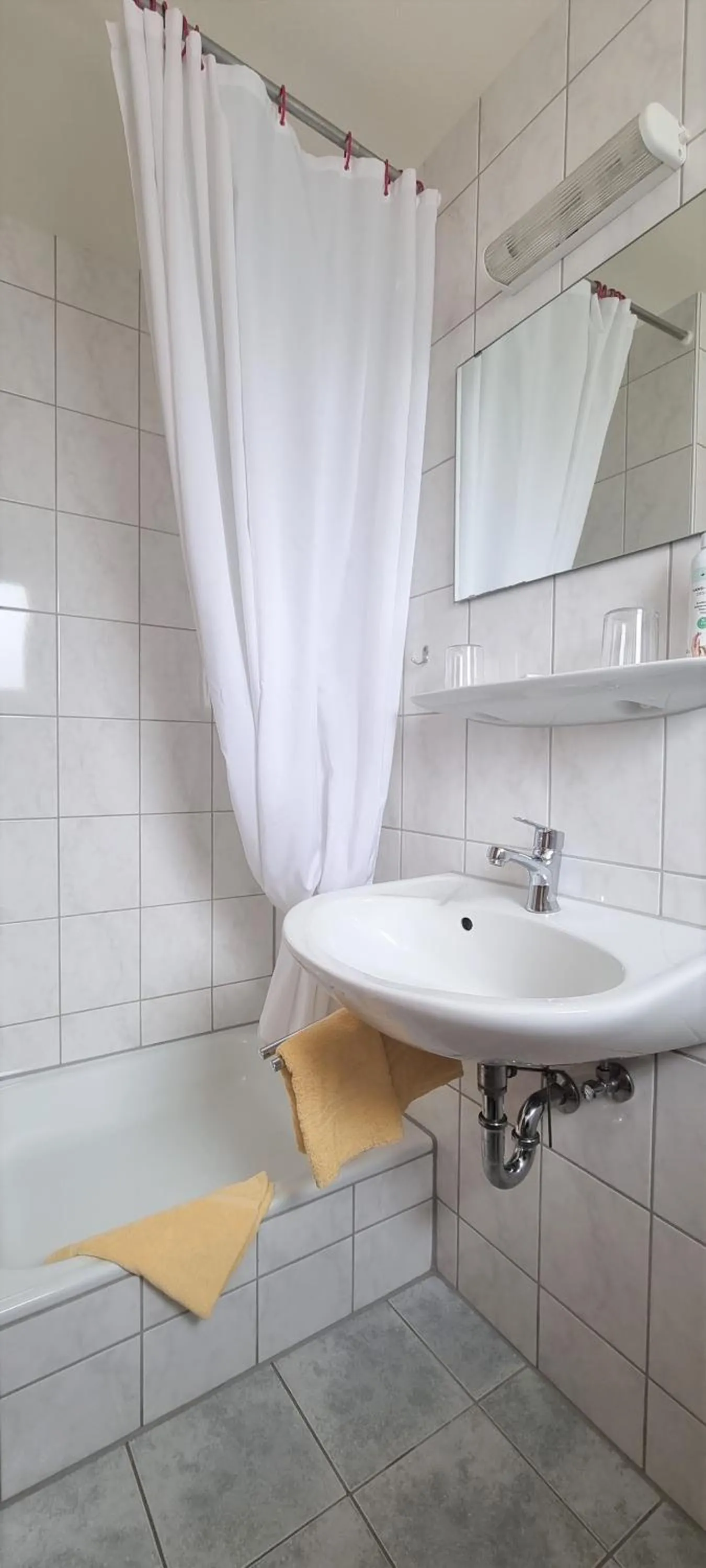 Bathroom in Hotel Seehalde