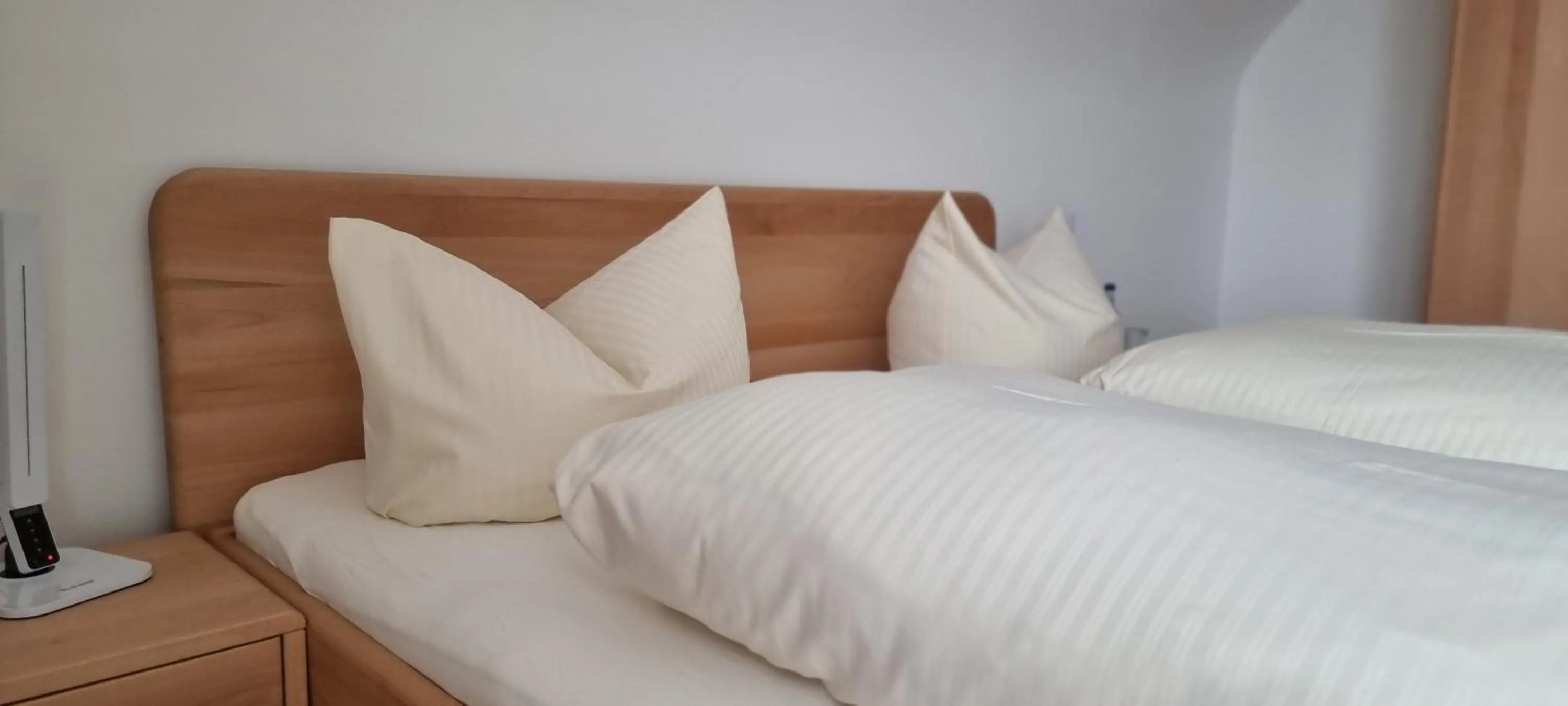 Bed in Hotel Seehalde